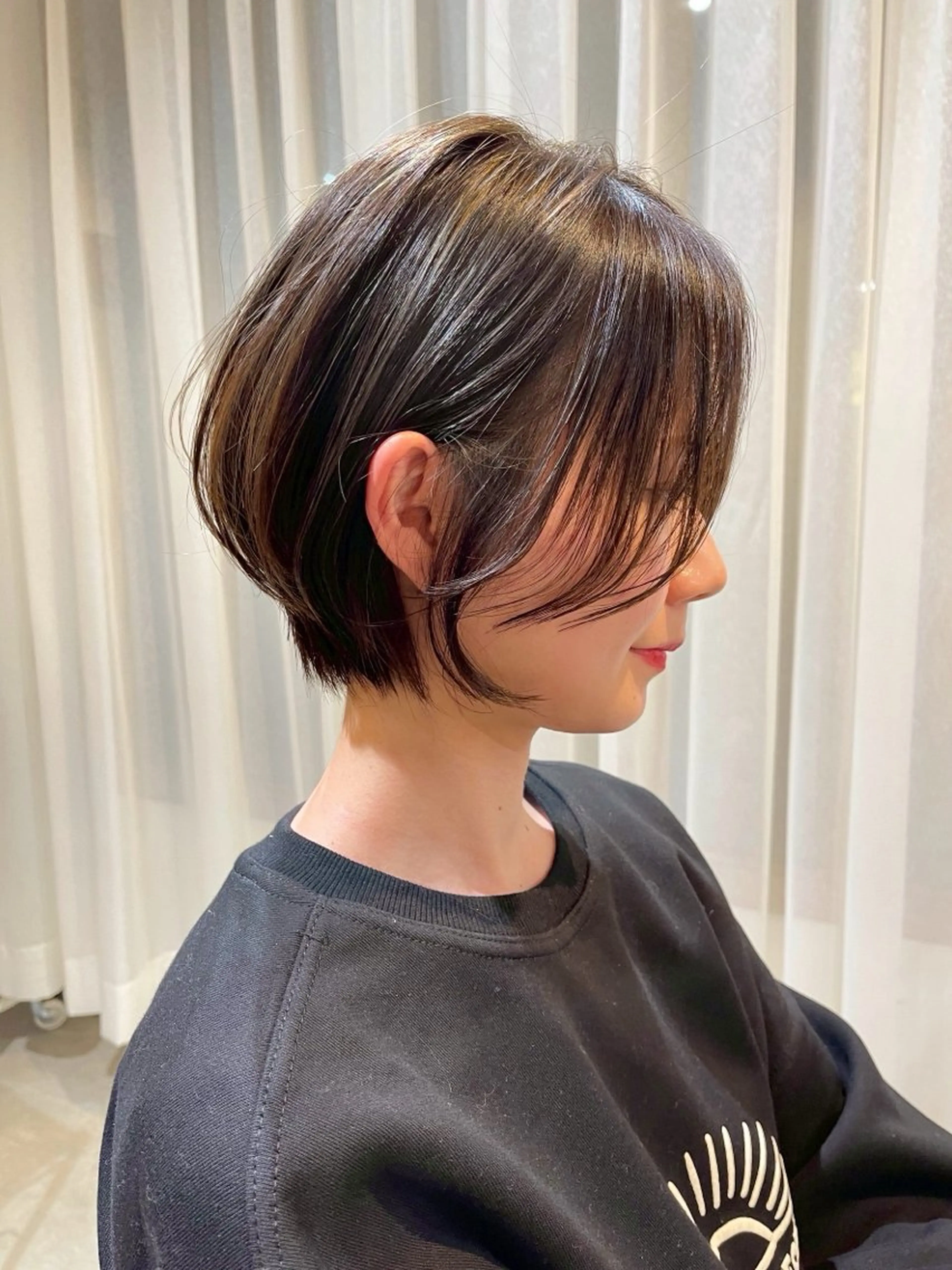 ショート 畝原 陽真里のヘアスタイル