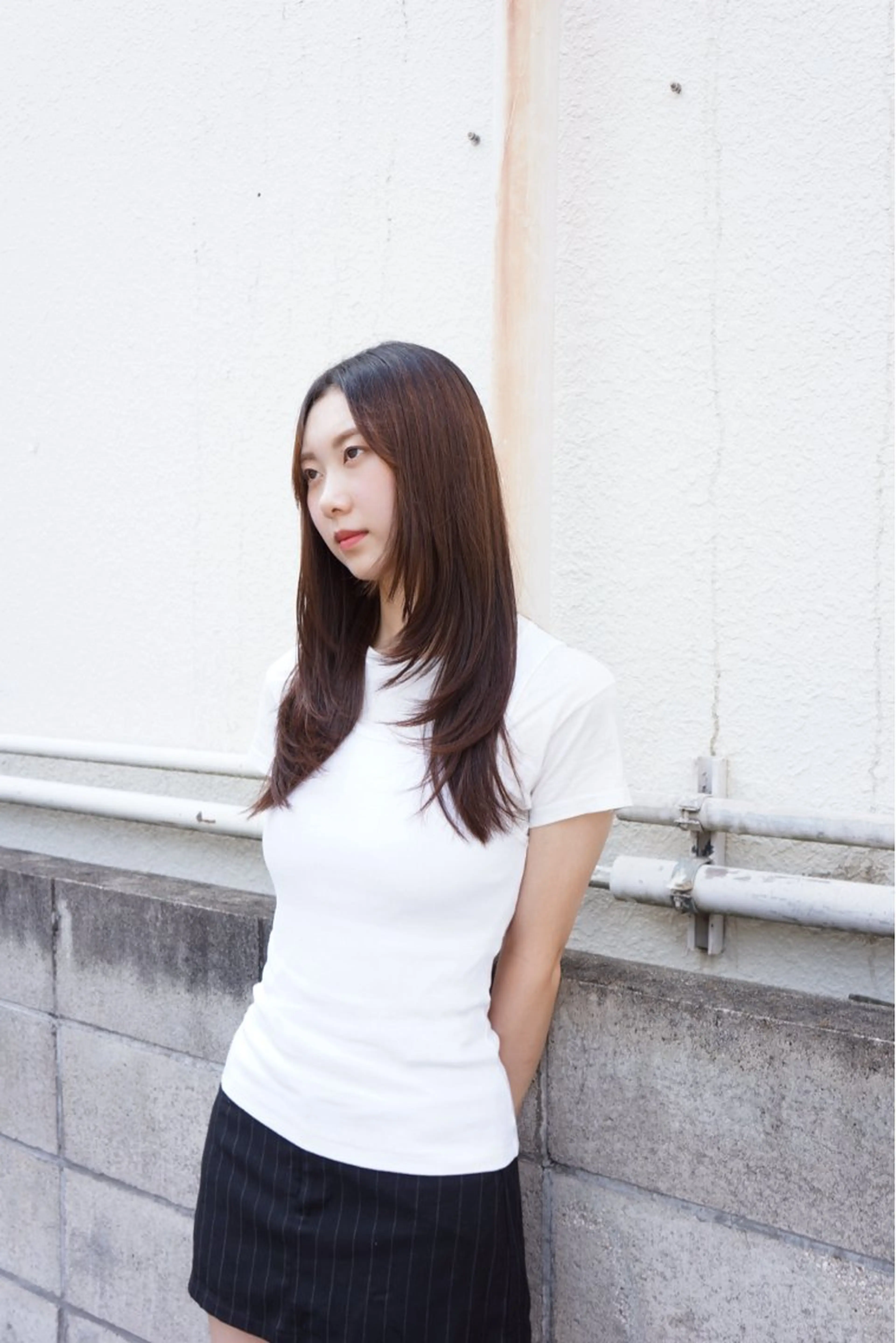 セミロング 愛心manami HOPEのヘアスタイル