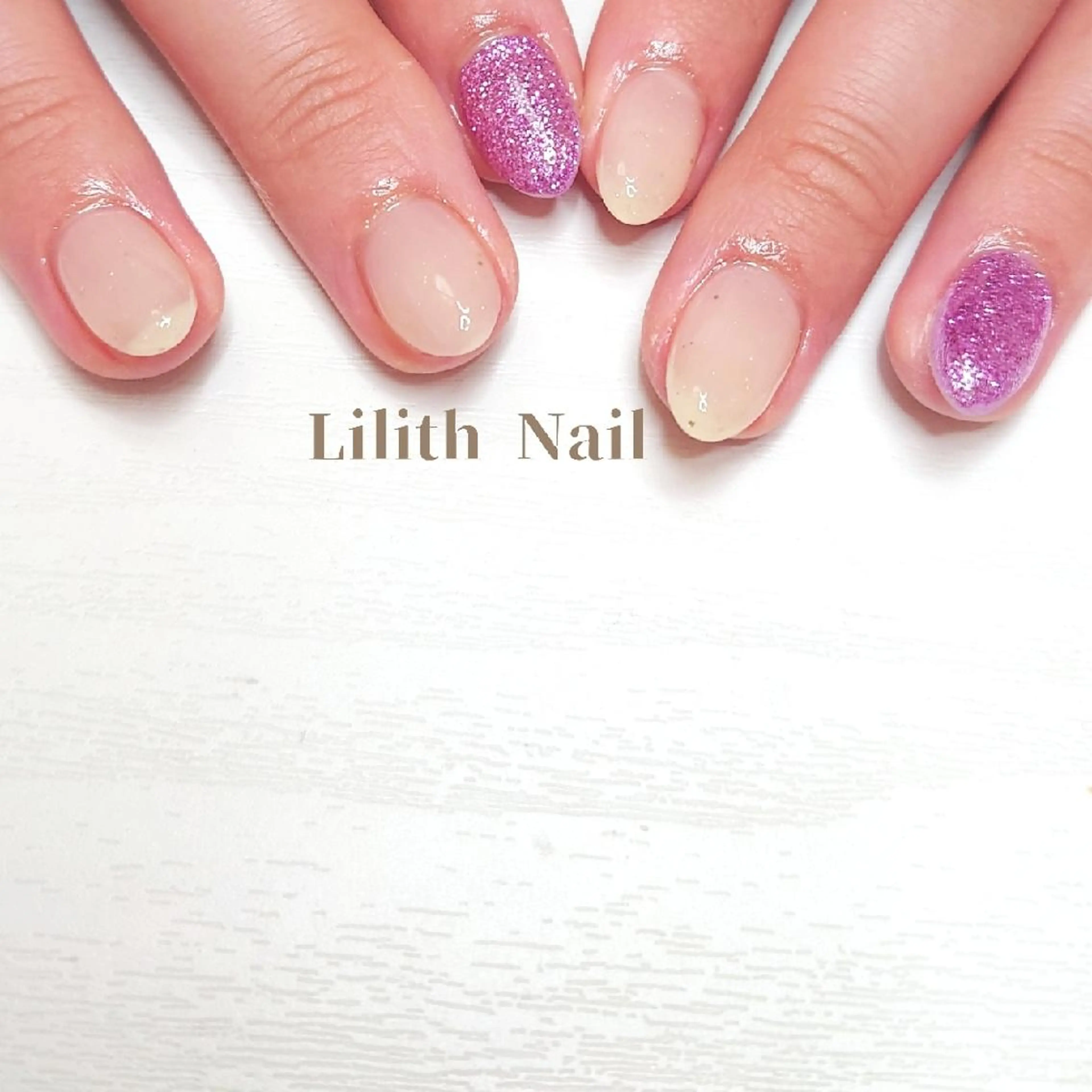ネイル キラキラネイル ハンドネイル Lilith Nailのネイルデザイン