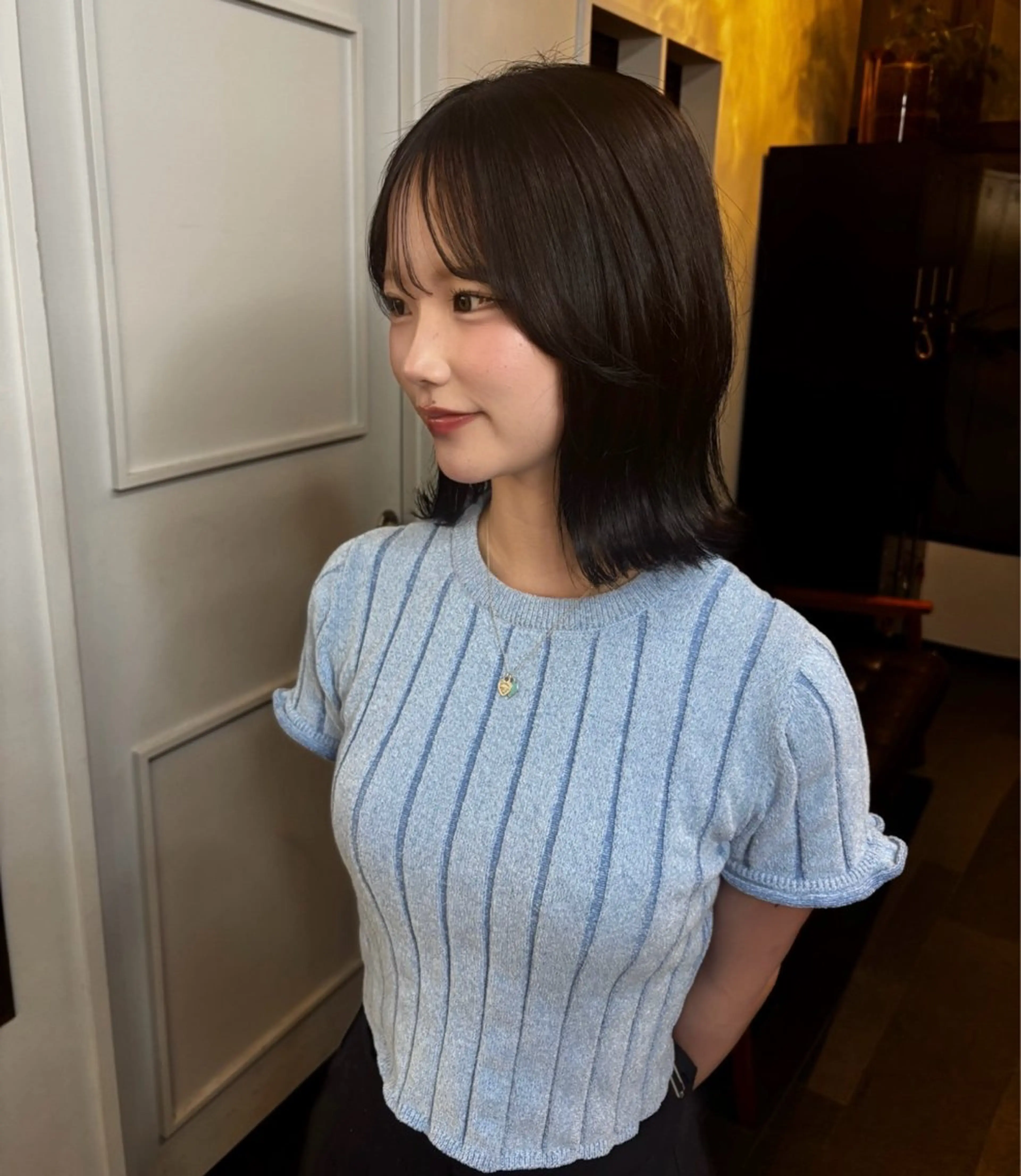 ミディアム ★透明感カラー MIYU⋆.ೃ࿔*:のヘアスタイル