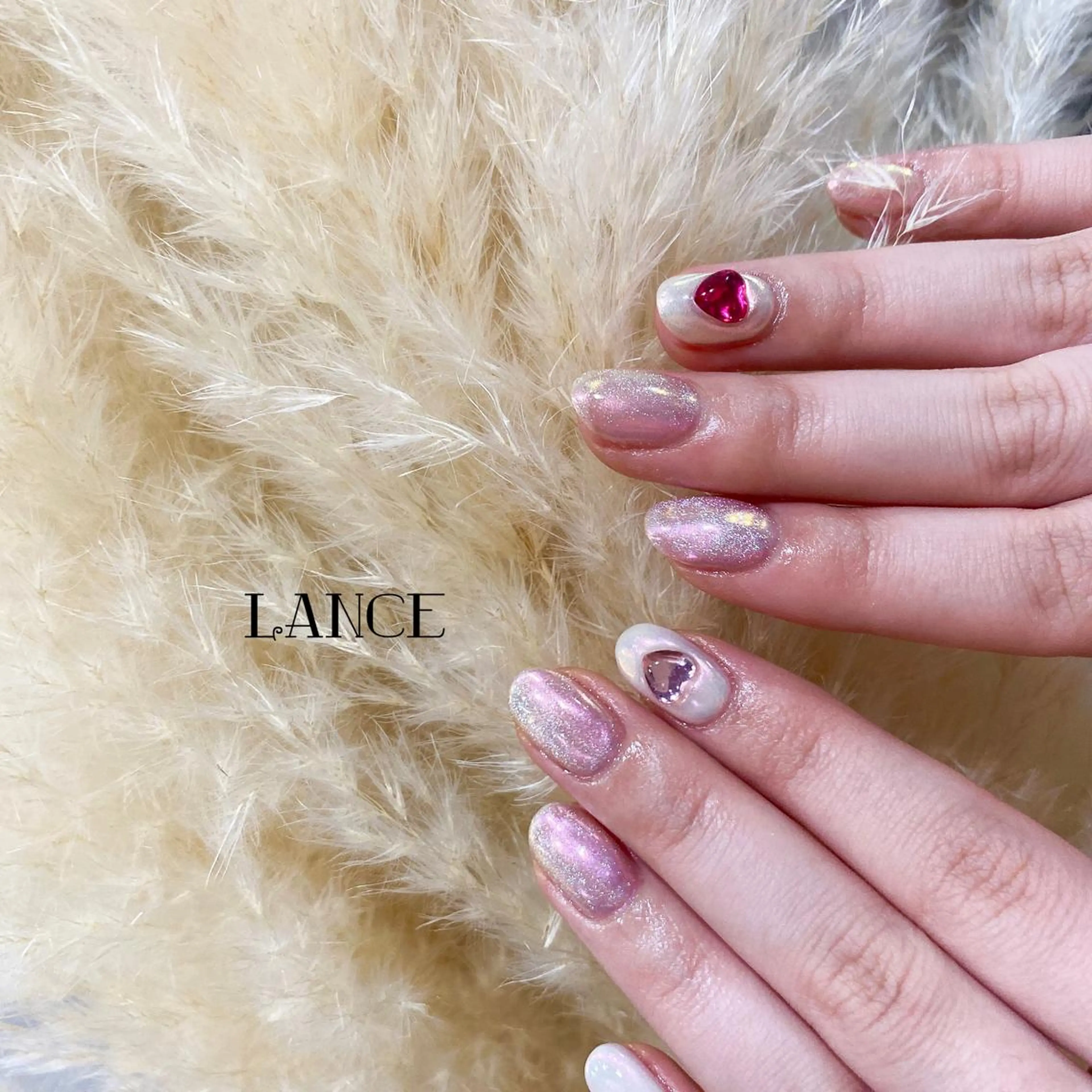 ミディアム ハンドネイル Lance nailのネイルデザイン