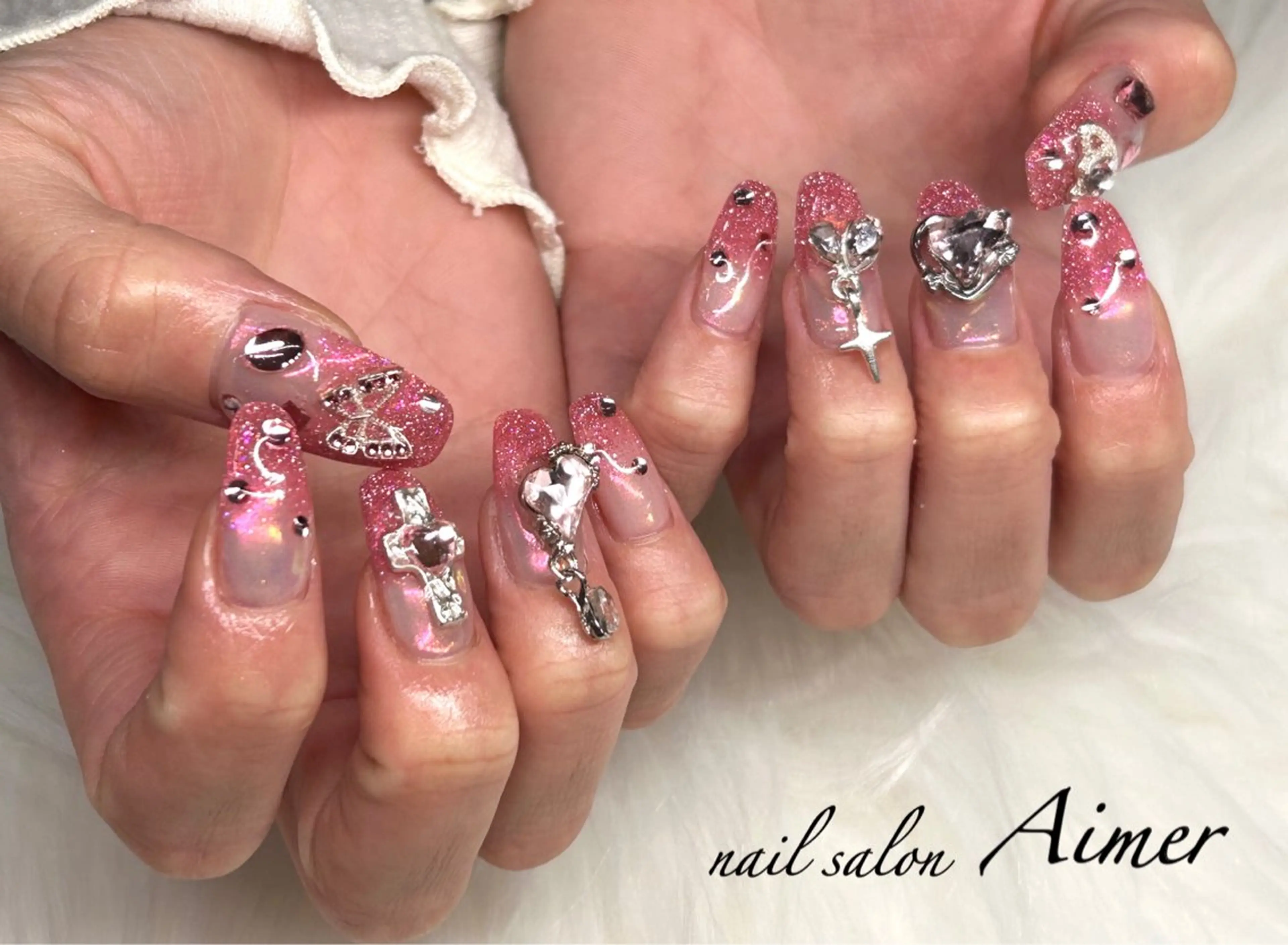ネイル ハンドネイル nail salon Aimerのネイルデザイン