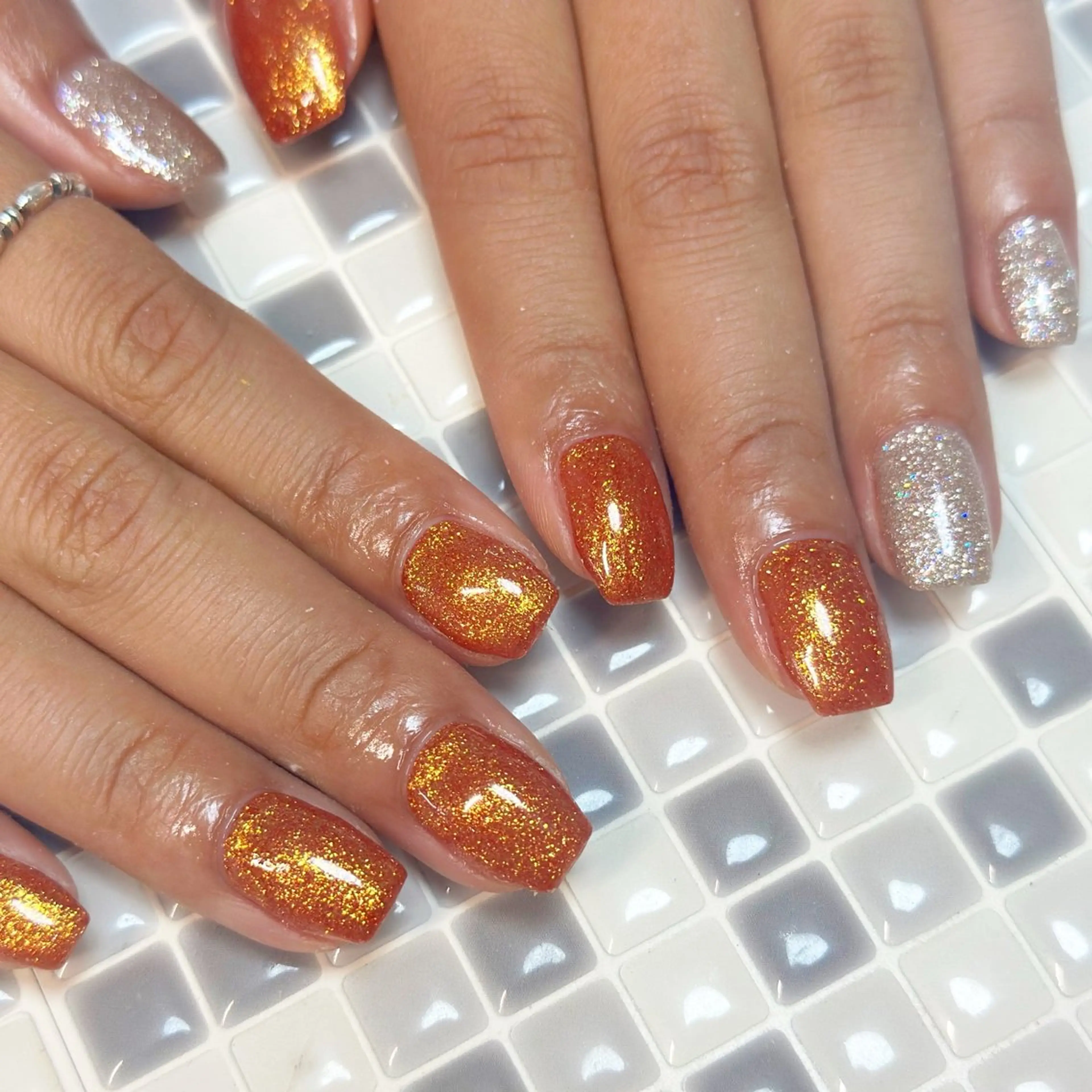 ネイル キラキラネイル ワンカラーネイル nailist yuiのネイルデザイン