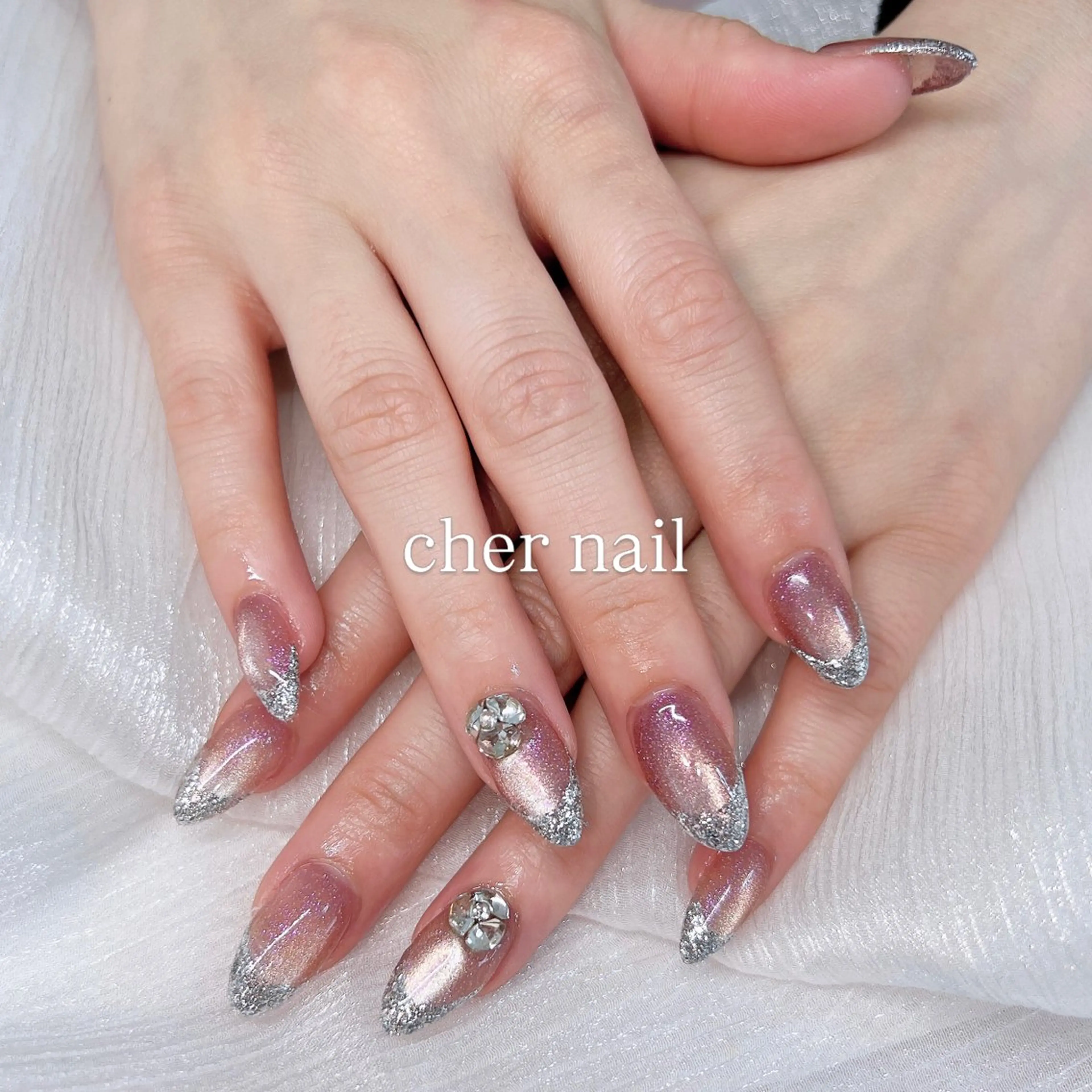 ネイル ハンドネイル CHER NAIL(シェルネイル)所属・cher loydのネイルデザイン