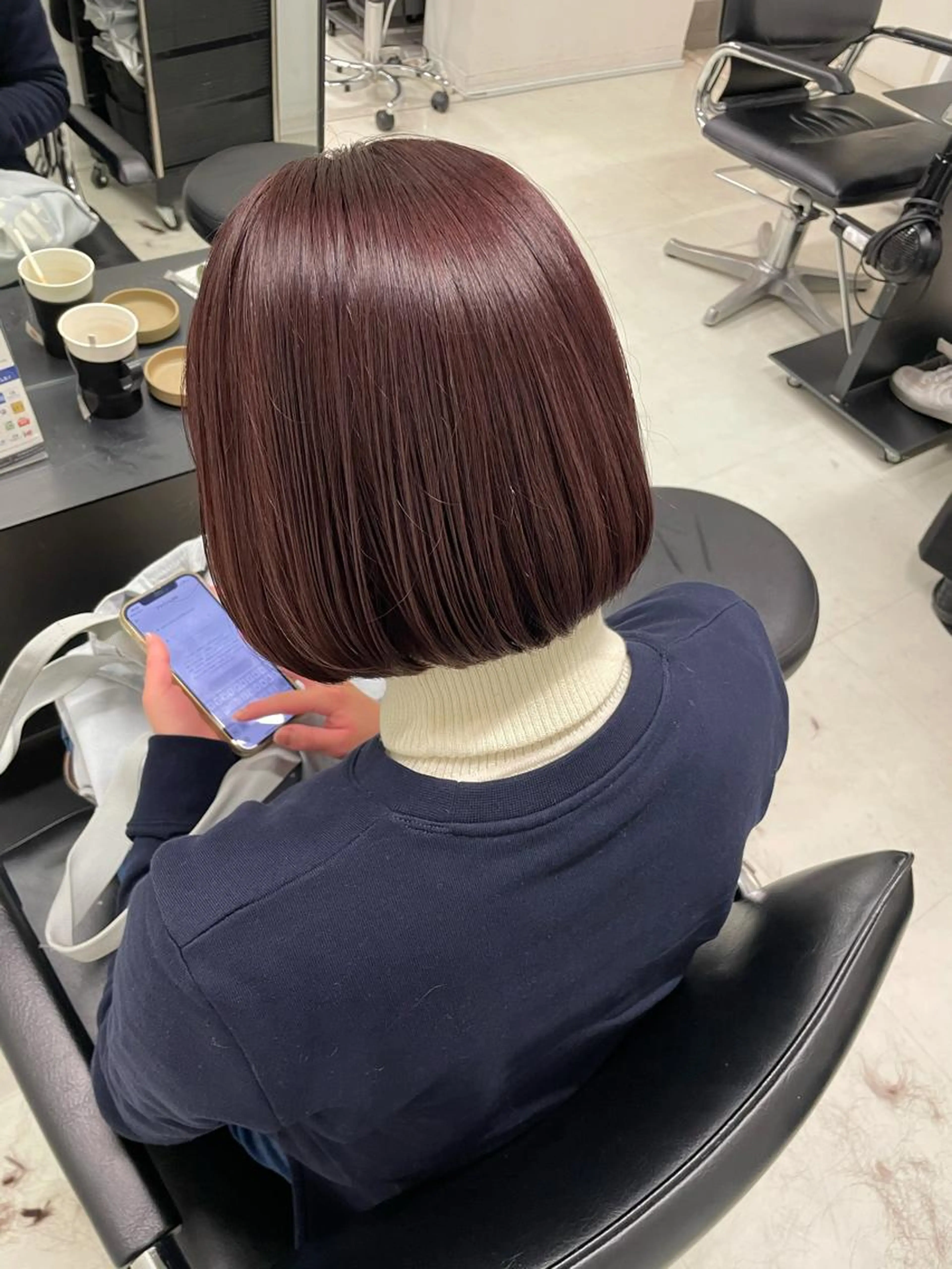 【1​〜​2回目限定🌷】ツヤカラー（シャンプーブロー代込み）の写真