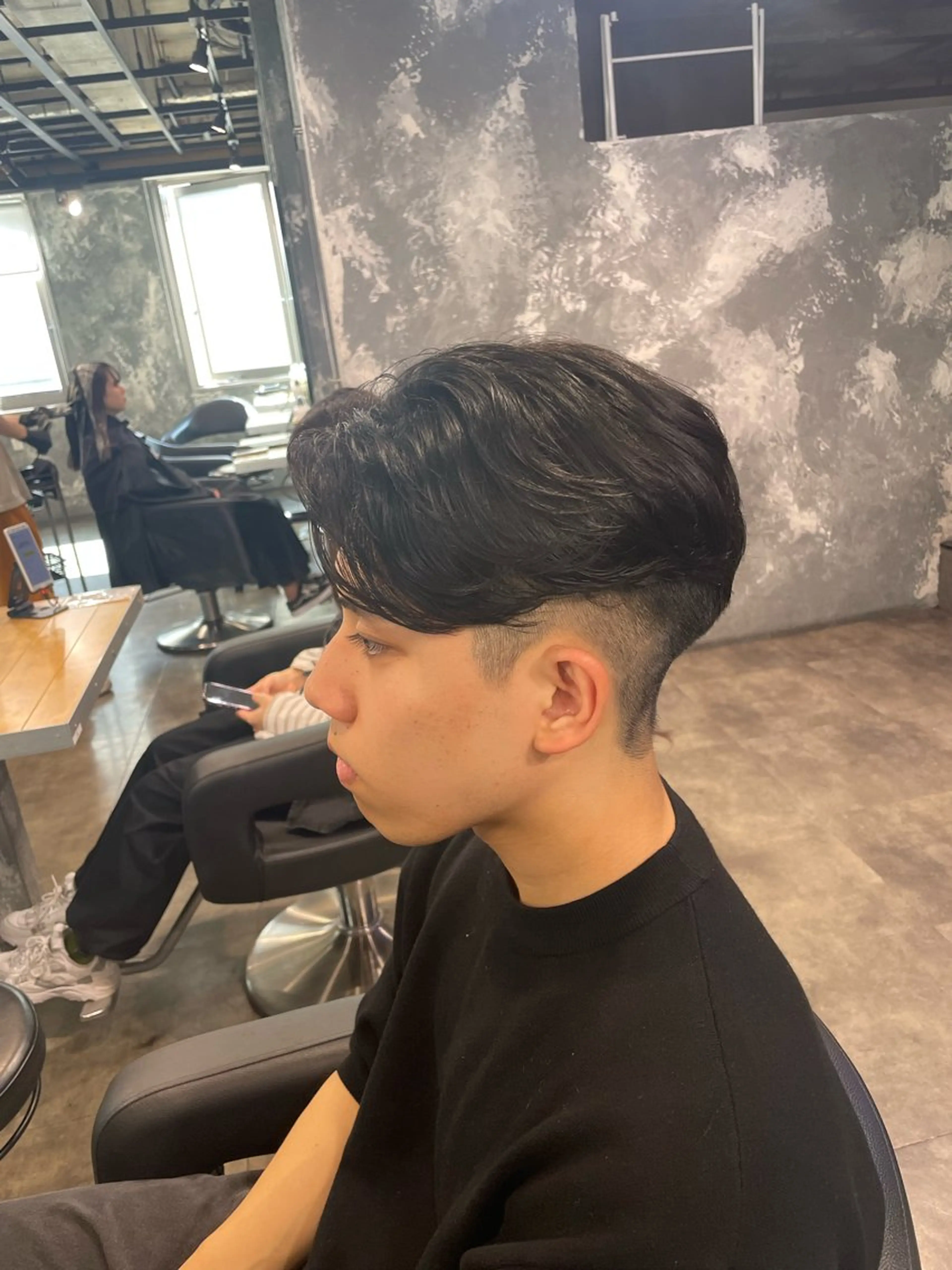 メンズ トリートメント ヘッドスパ ヘアセット 艶髪/透明感🪽 DISCO🪽のヘアスタイル