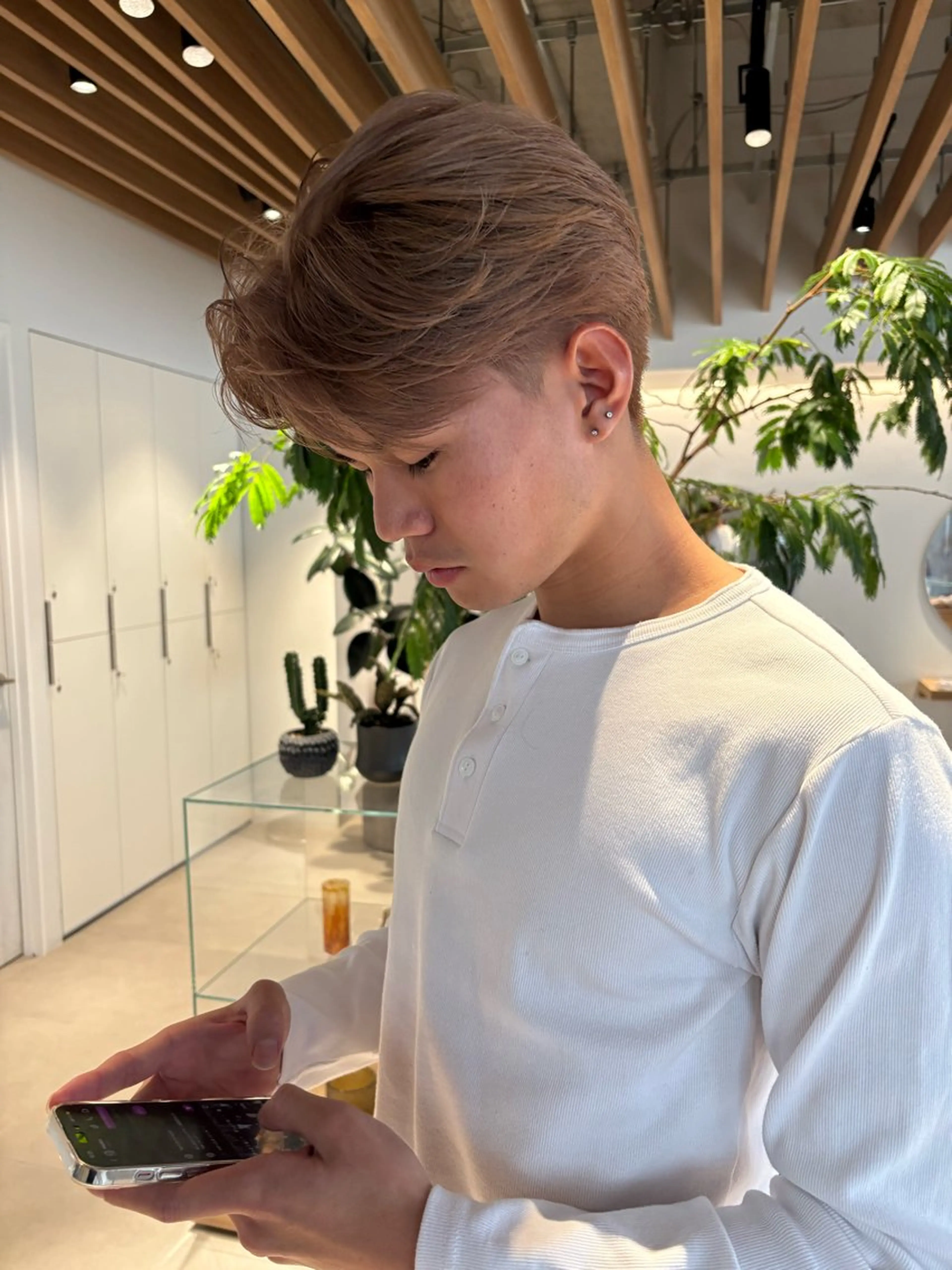 ショート 片山 椋馬のヘアスタイル