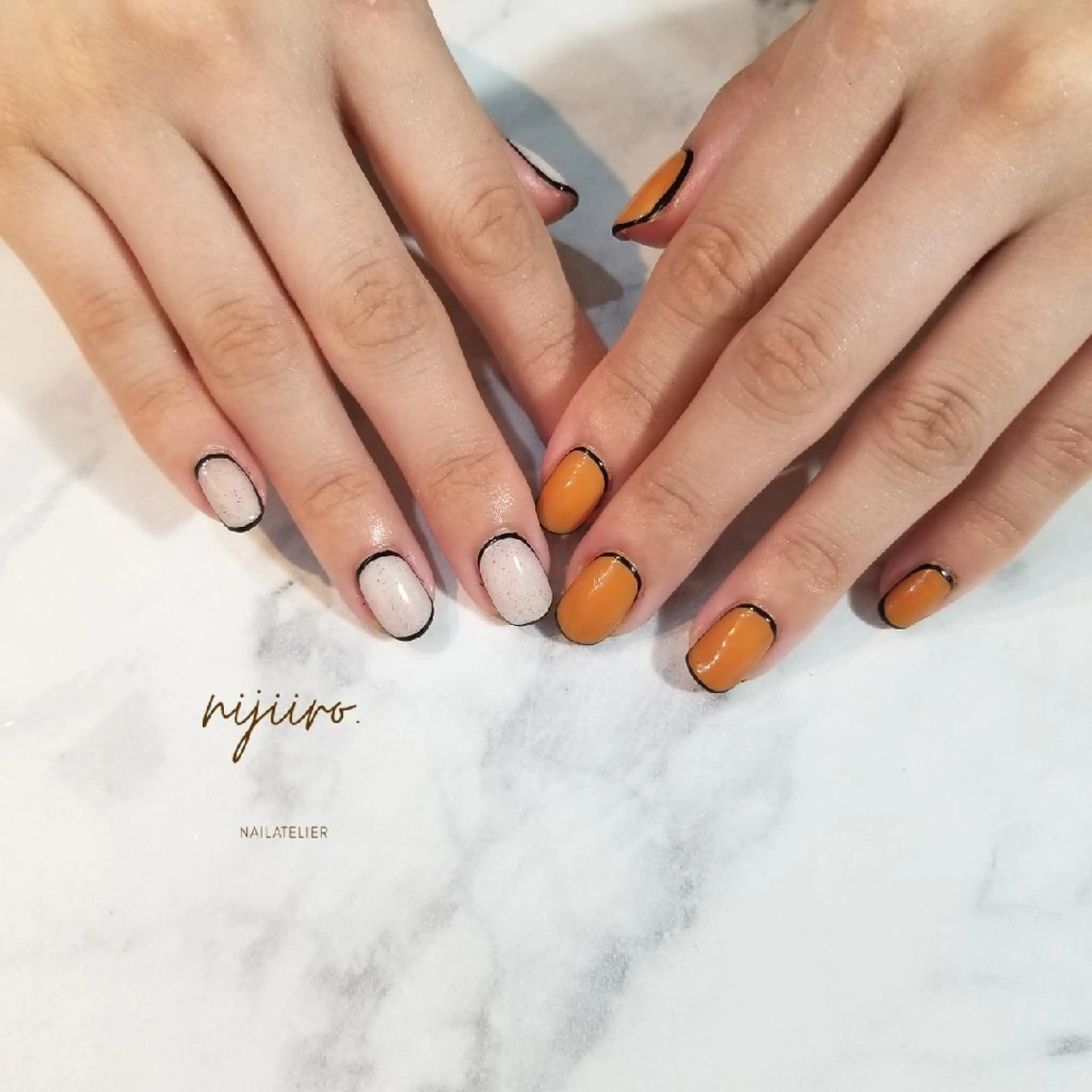 ネイル ハンドネイル nijiiro🌈 サトウのネイルデザイン