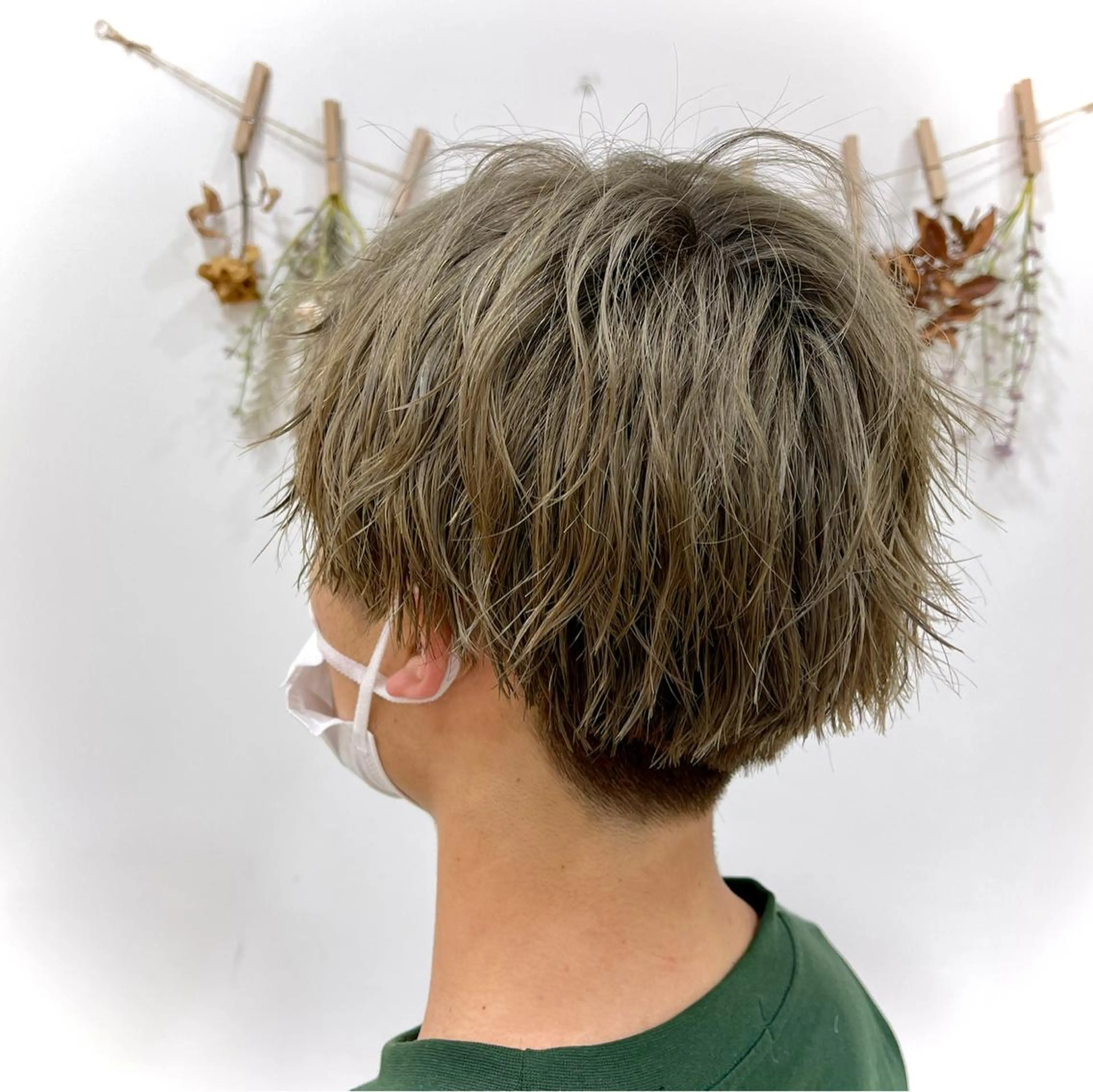 ショート カラー パーマ メンズ メンズブリーチ ブリーチ お肌の角質ケア / ベラステギのその他イメージ