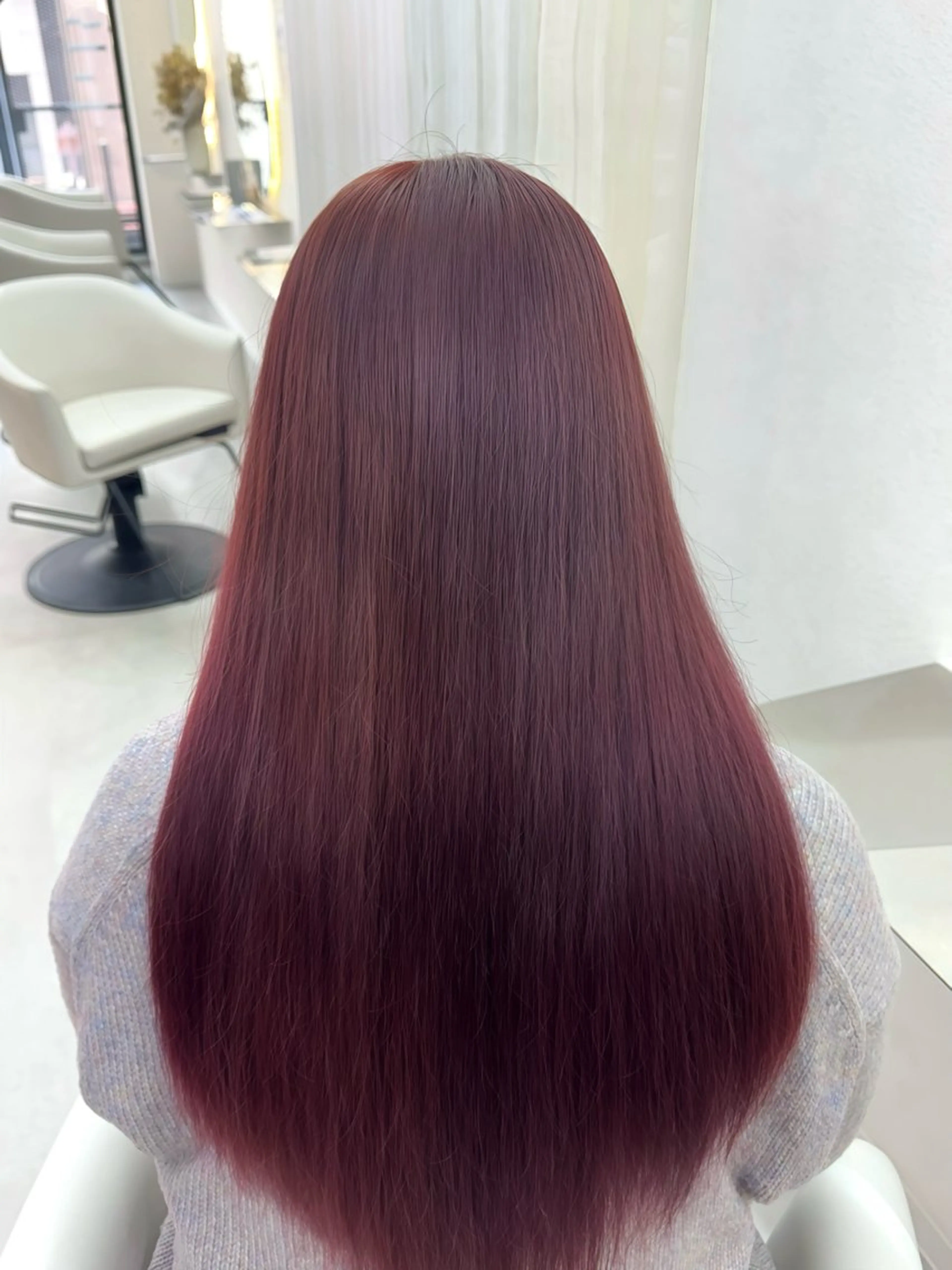 ロング ヘアカラー 韓国ヘア‎🪽 あんじぇ‎🤍池袋のヘアスタイル