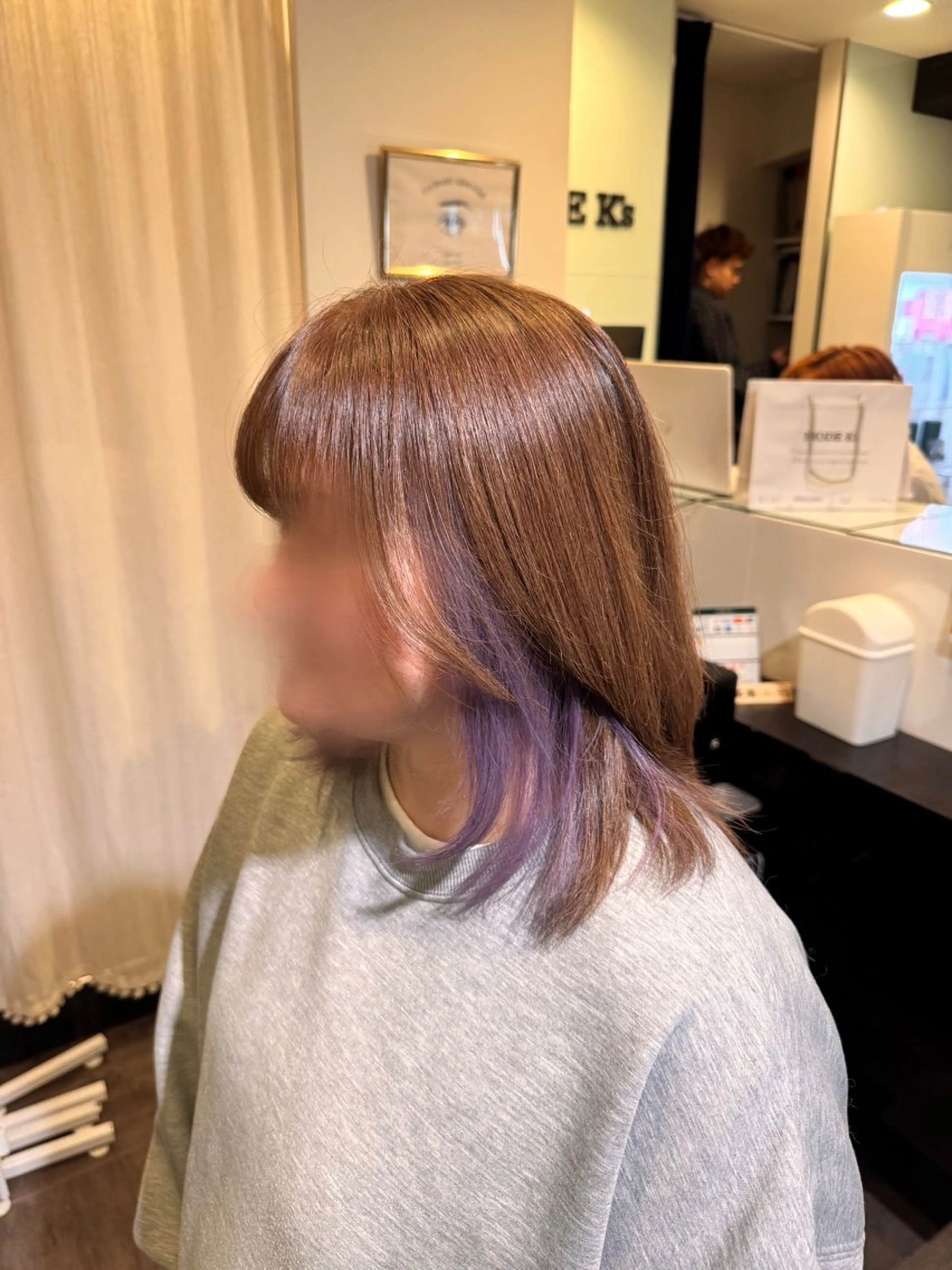 ミディアム カラー 🎀momo モデル募集中🎀のヘアスタイル