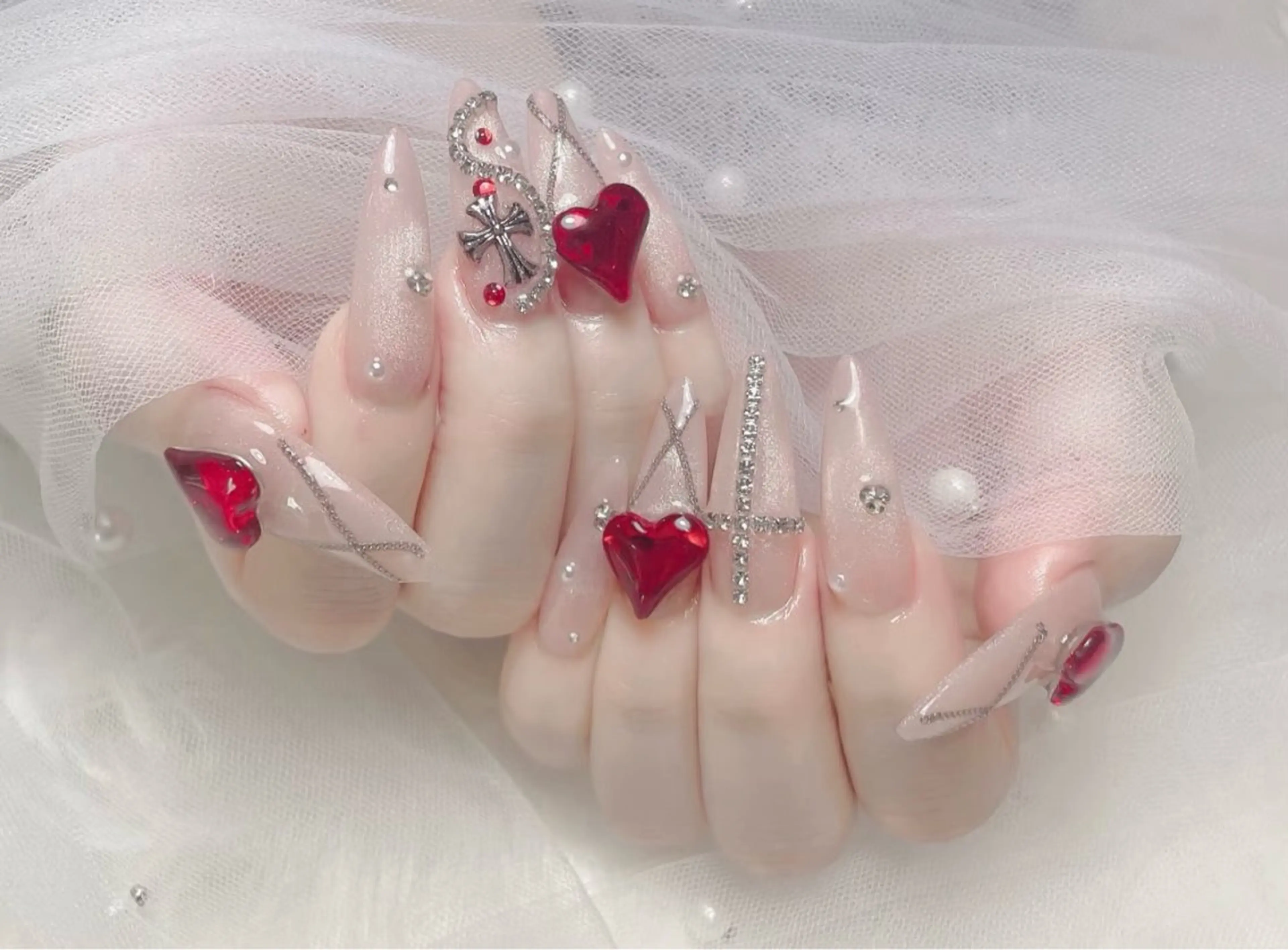 ネイル ハンドネイル ╹◡╹Mimoミモ Eye&Nailのマツエク・マツパデザイン