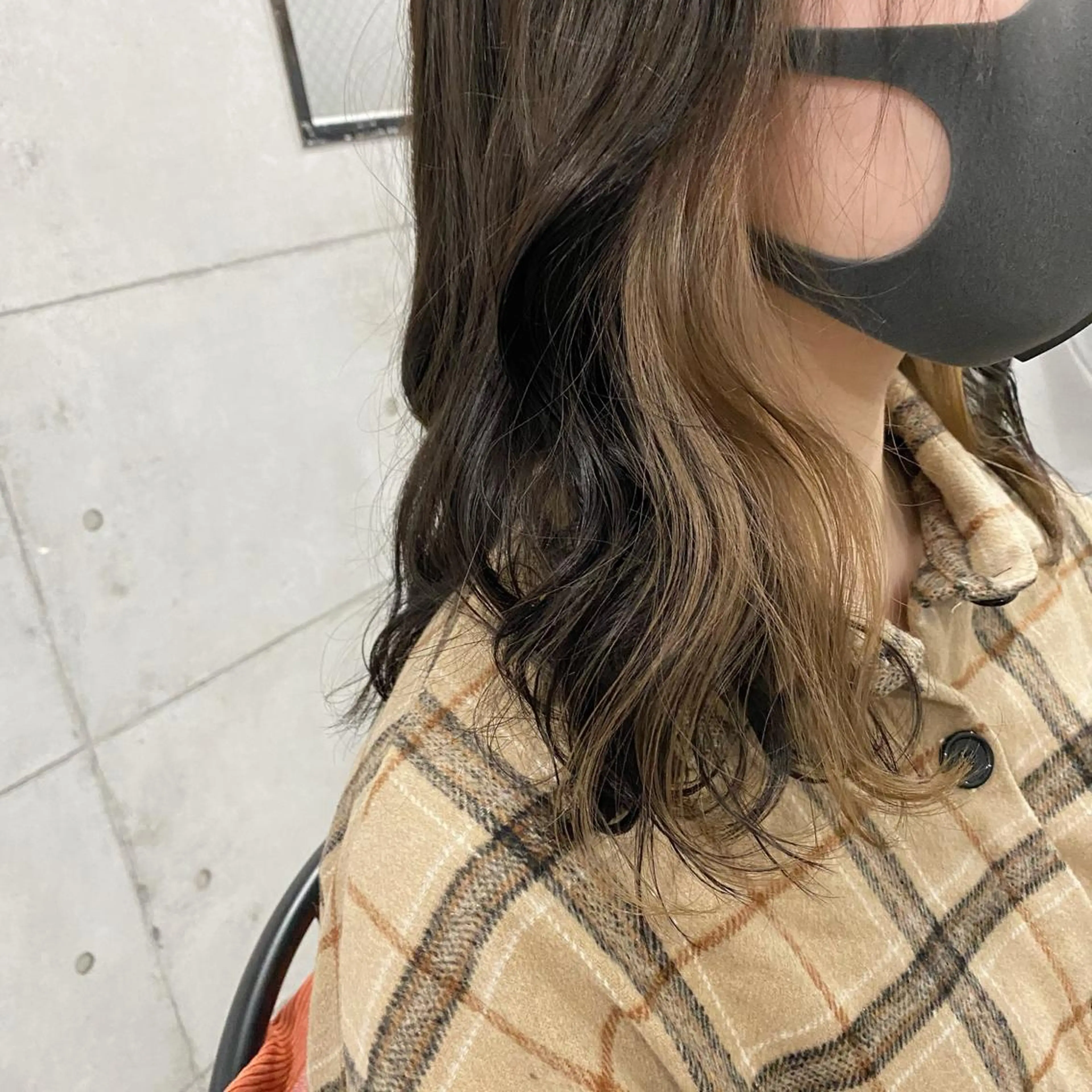 セミロング 艶カラー💎 髪質改善🎈アトワのヘアスタイル