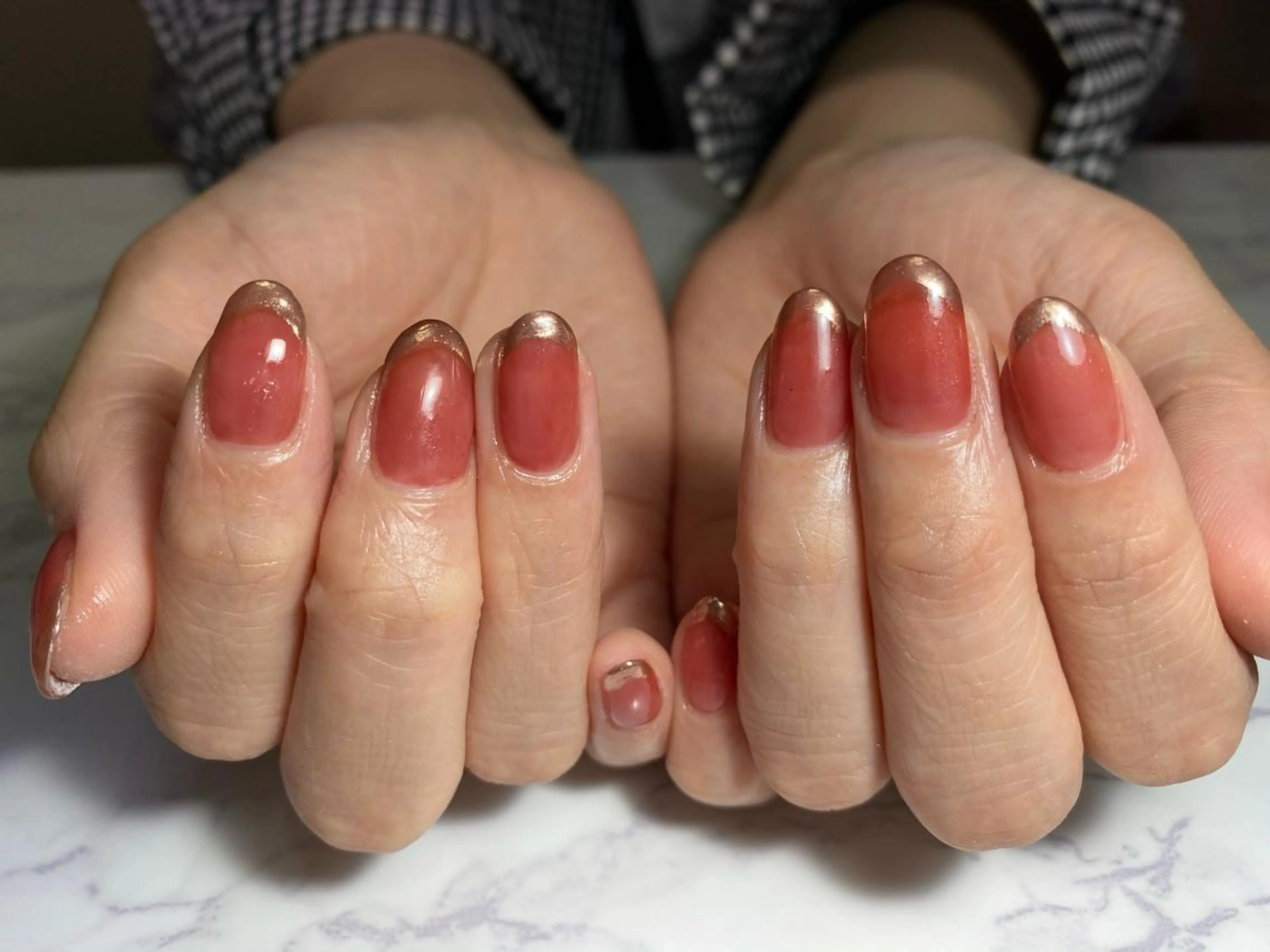 ネイル フレンチネイル ミラーネイル ワンカラーネイル ハンドネイル Era nailのネイルデザイン