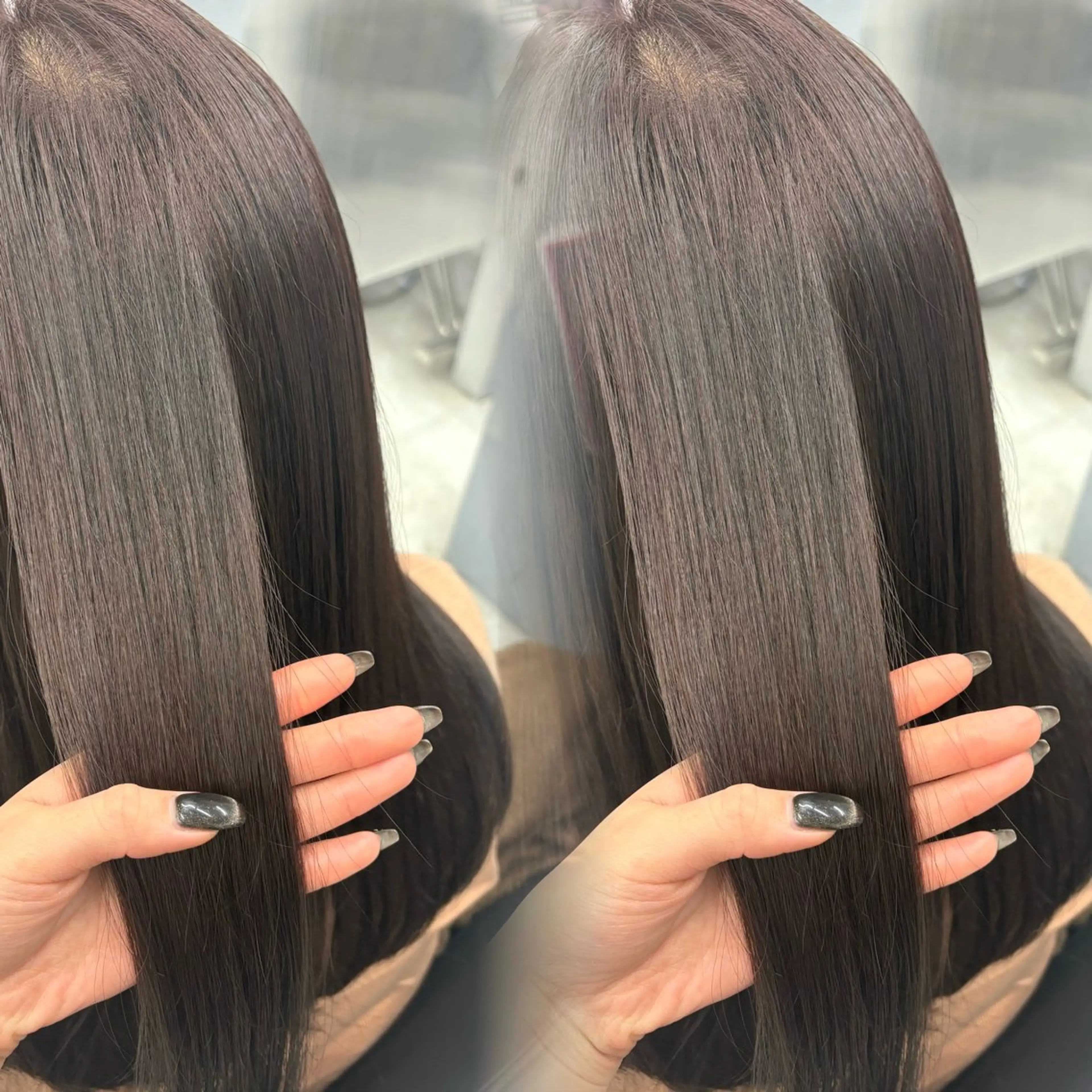 ロング カラー 瀬山 杏奈のヘアスタイル