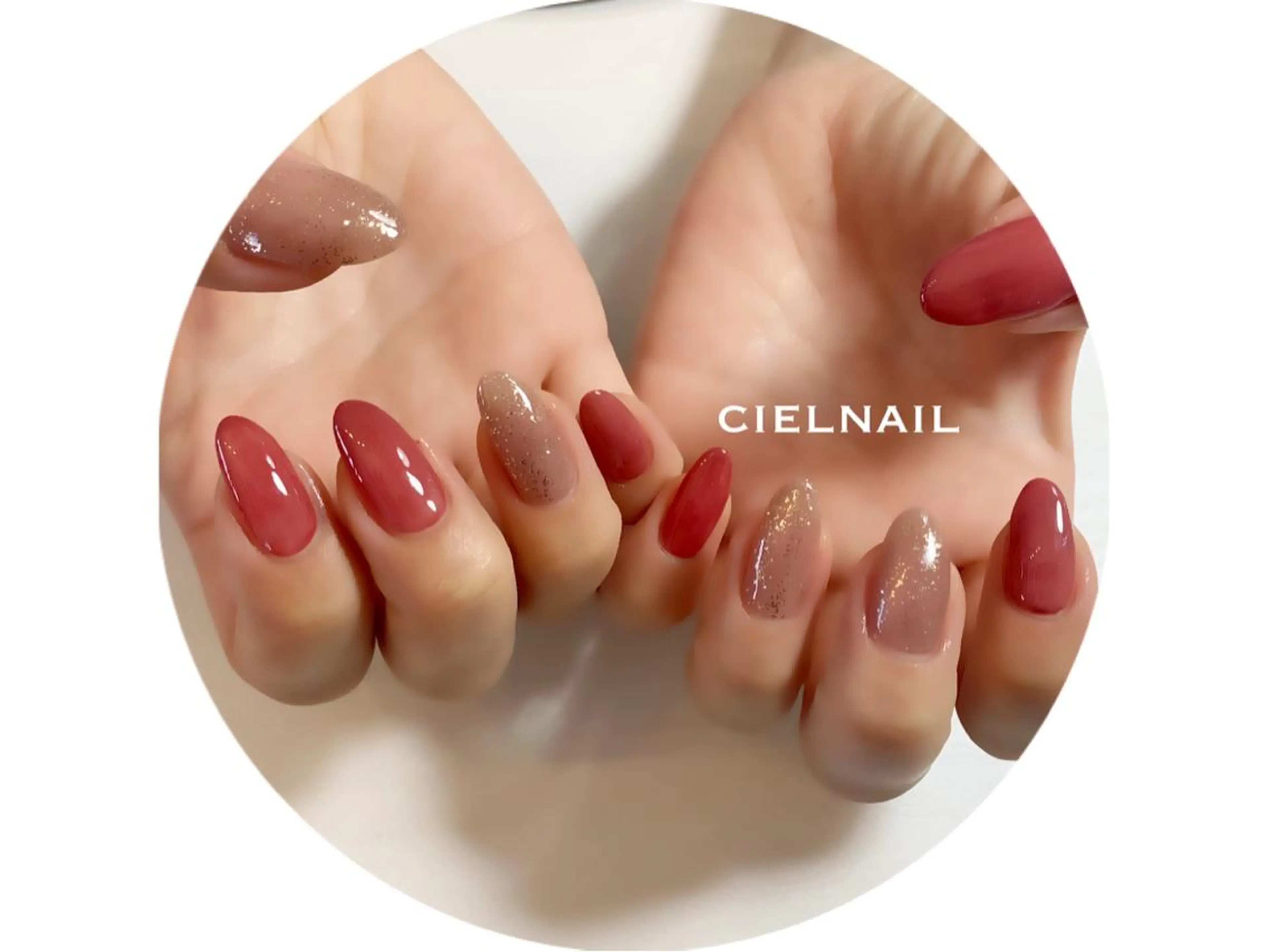 ロング cielnail 祇園のネイルデザイン