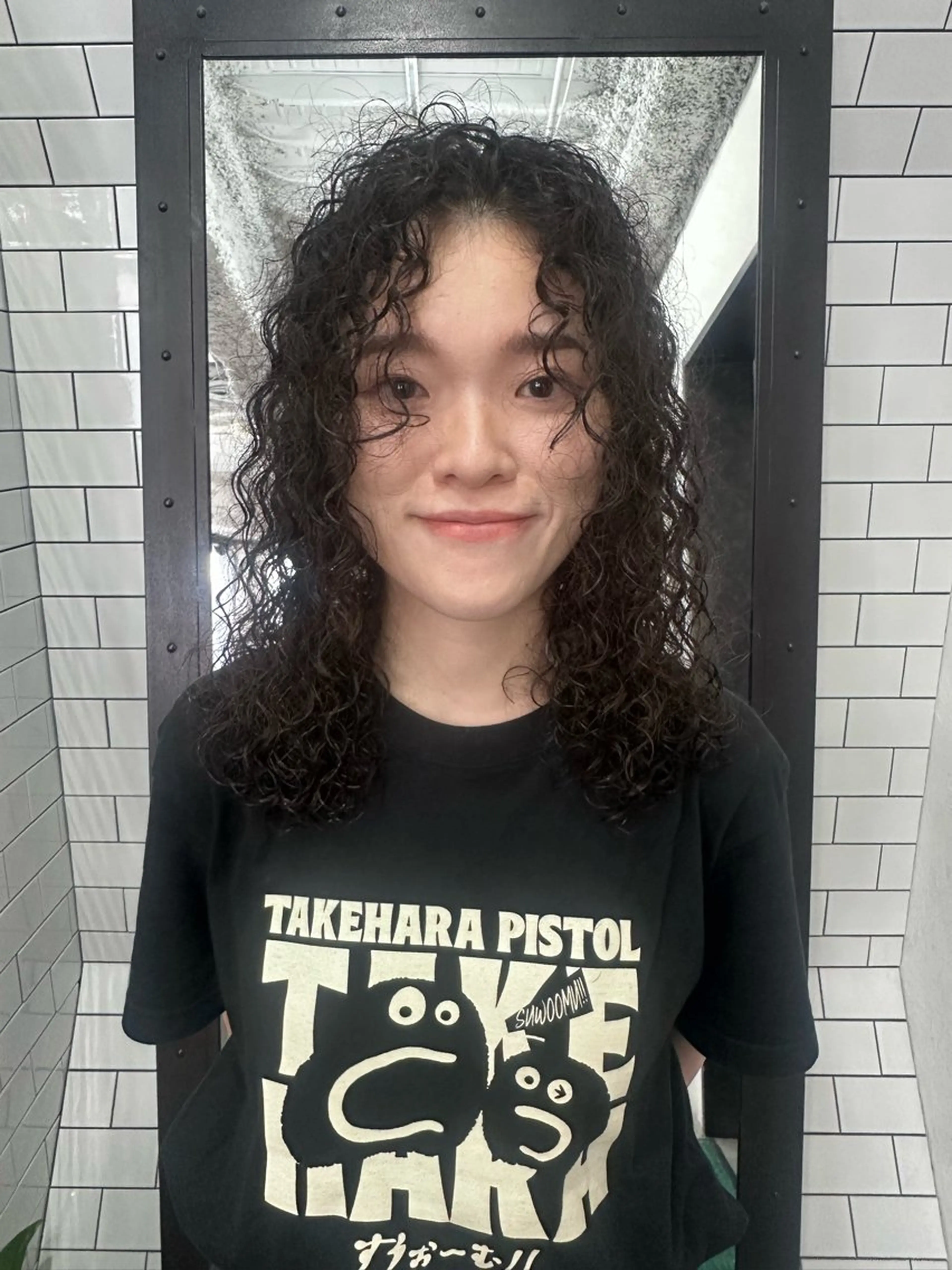 ロング カット パーマ トリートメント 妙見 知洋のヘアスタイル
