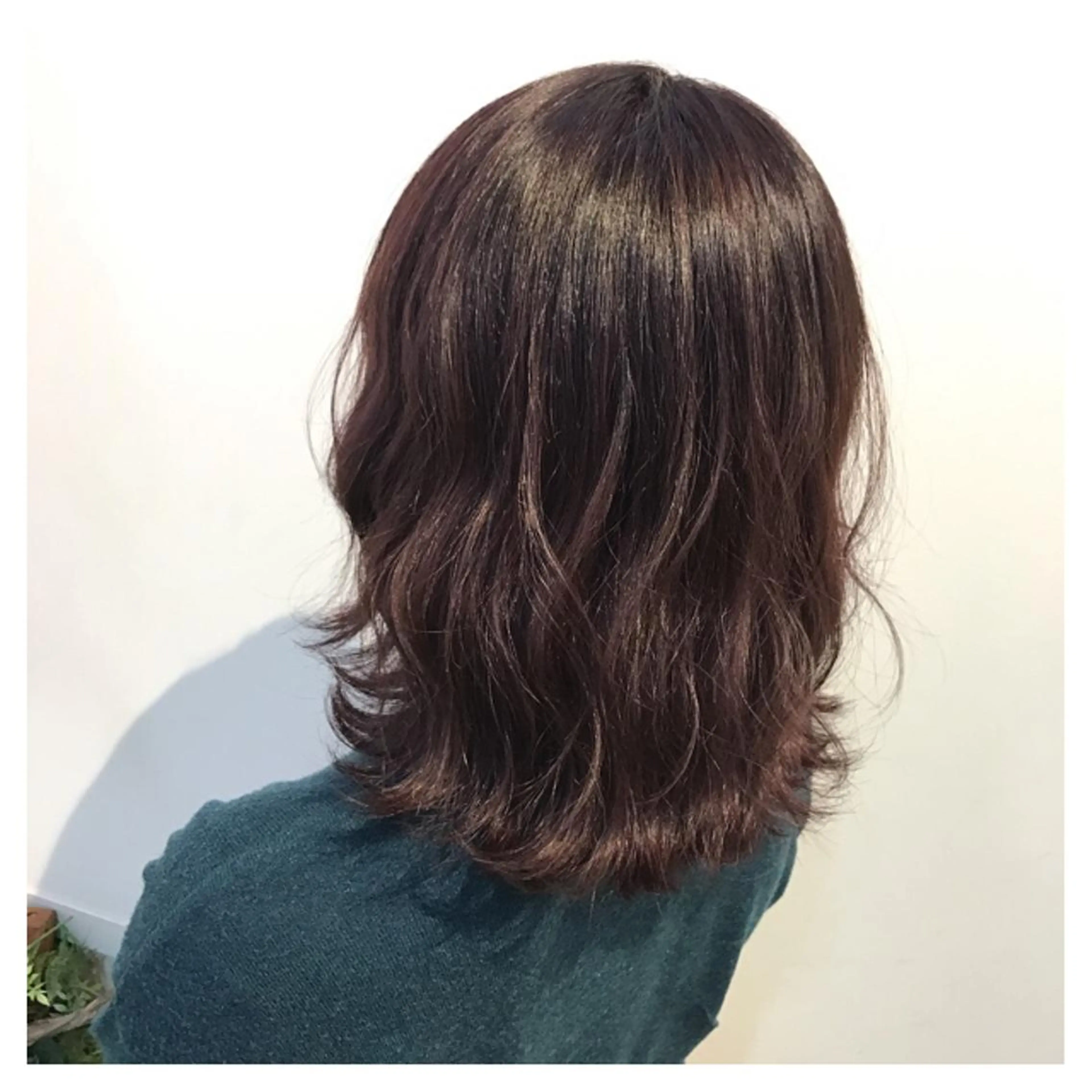 ミディアム カラー 極艶透明感カラー🐰 髪質改善/出雲つぐみのヘアスタイル