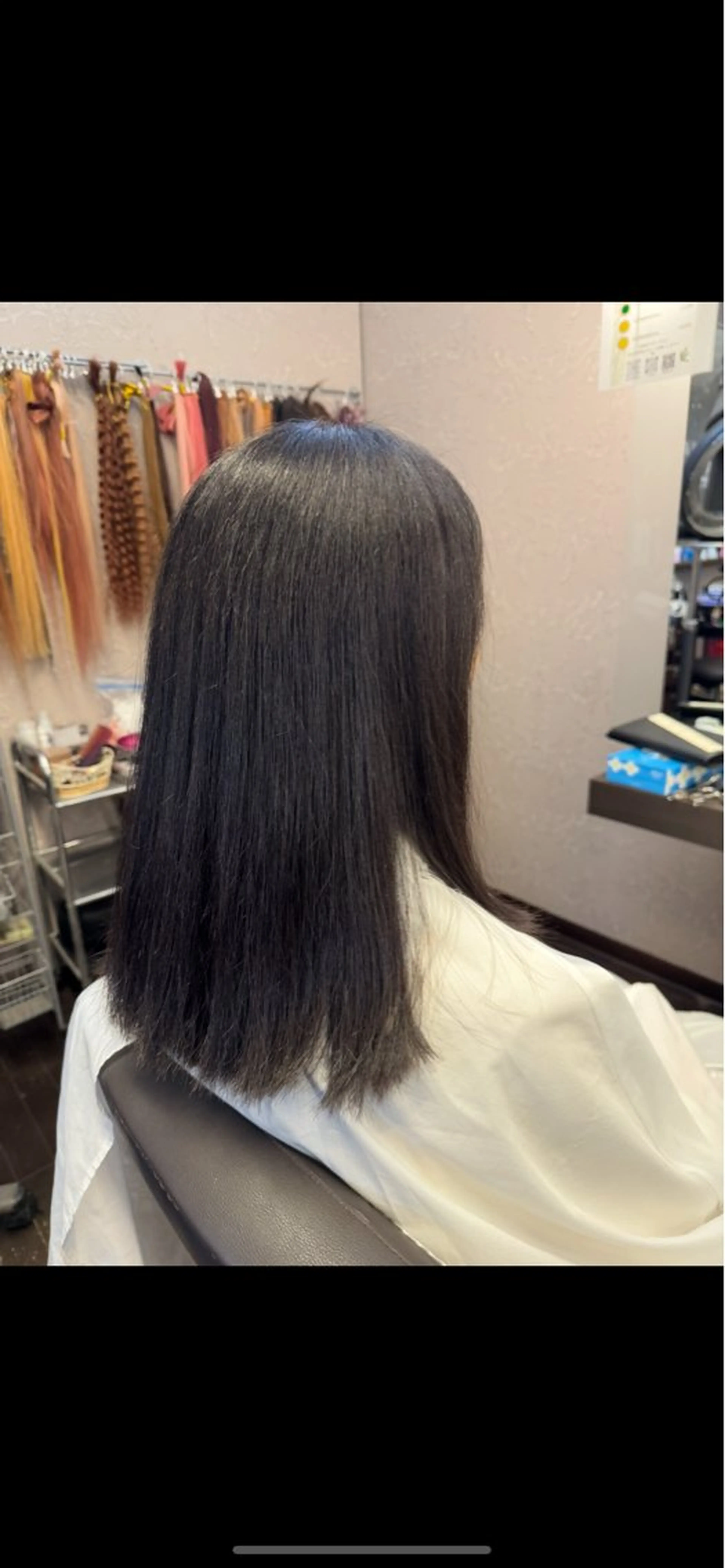 ロング ふくもと ゆうこのヘアスタイル