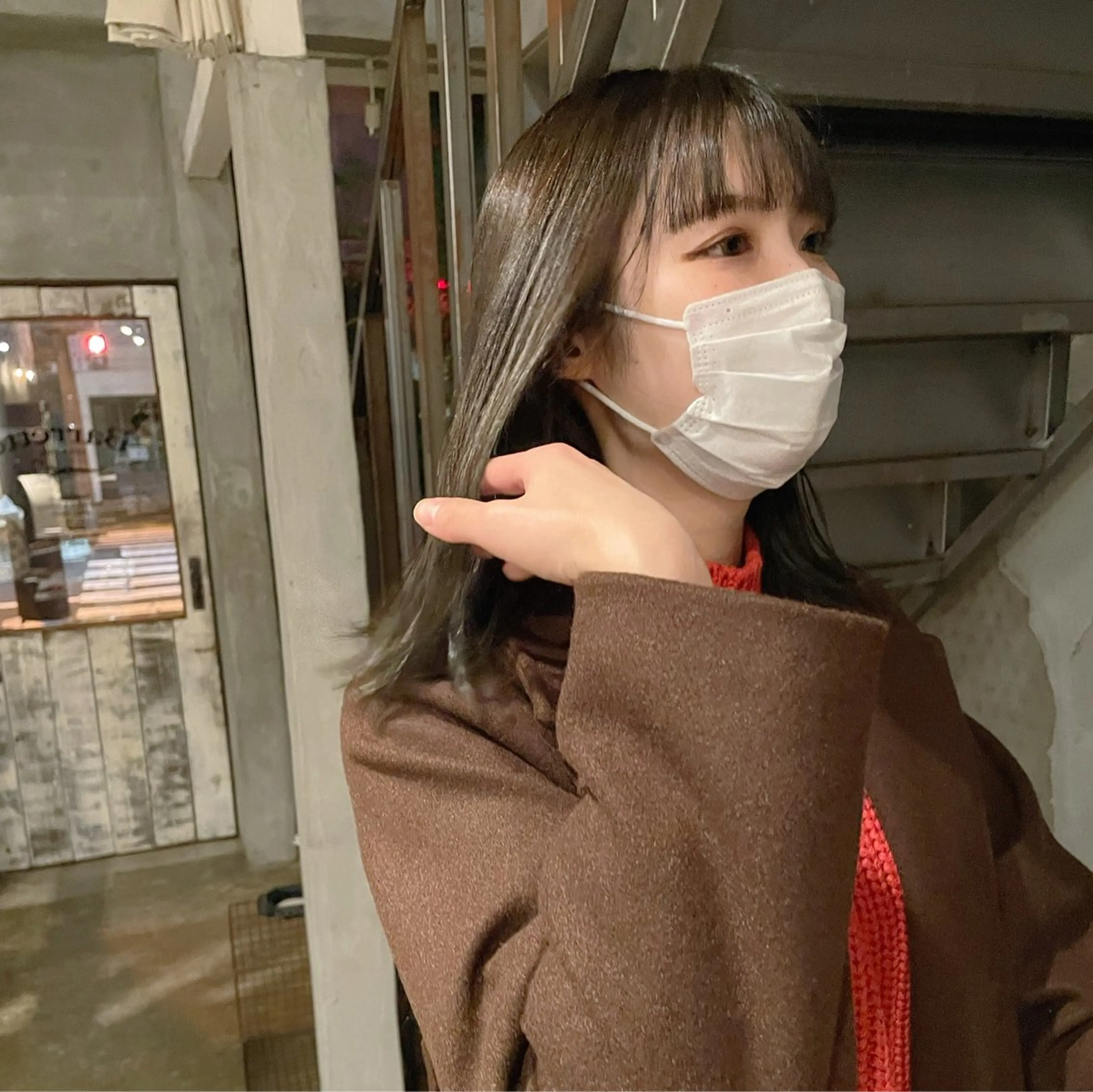 セミロング カラー 髪質改善 カット ヘアカラー 鎌田卓也/髪質改善 /透明感カラーのヘアスタイル