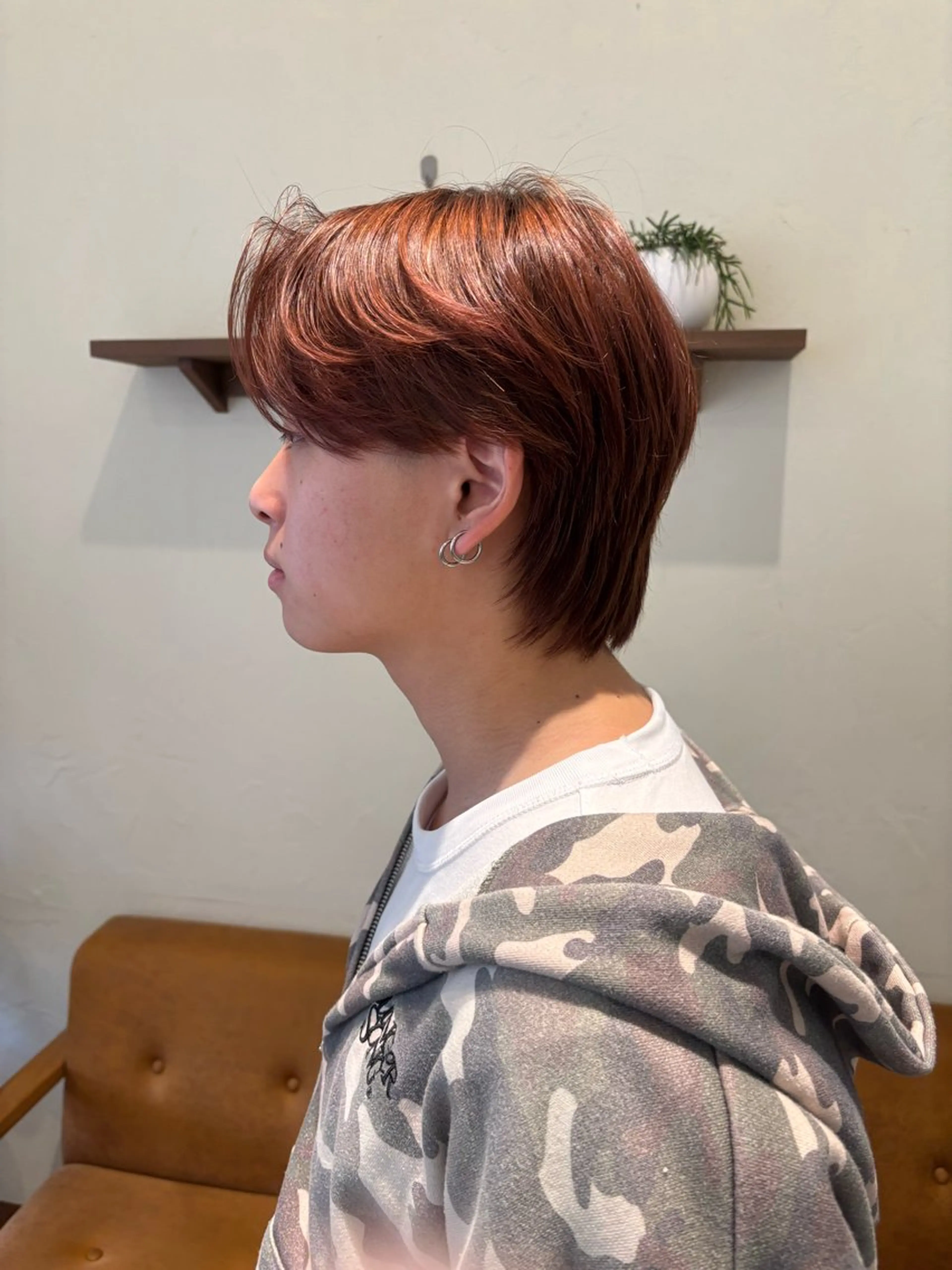 ショート 💞暖色艶カラー/ ホウツキカナ🍒のヘアスタイル