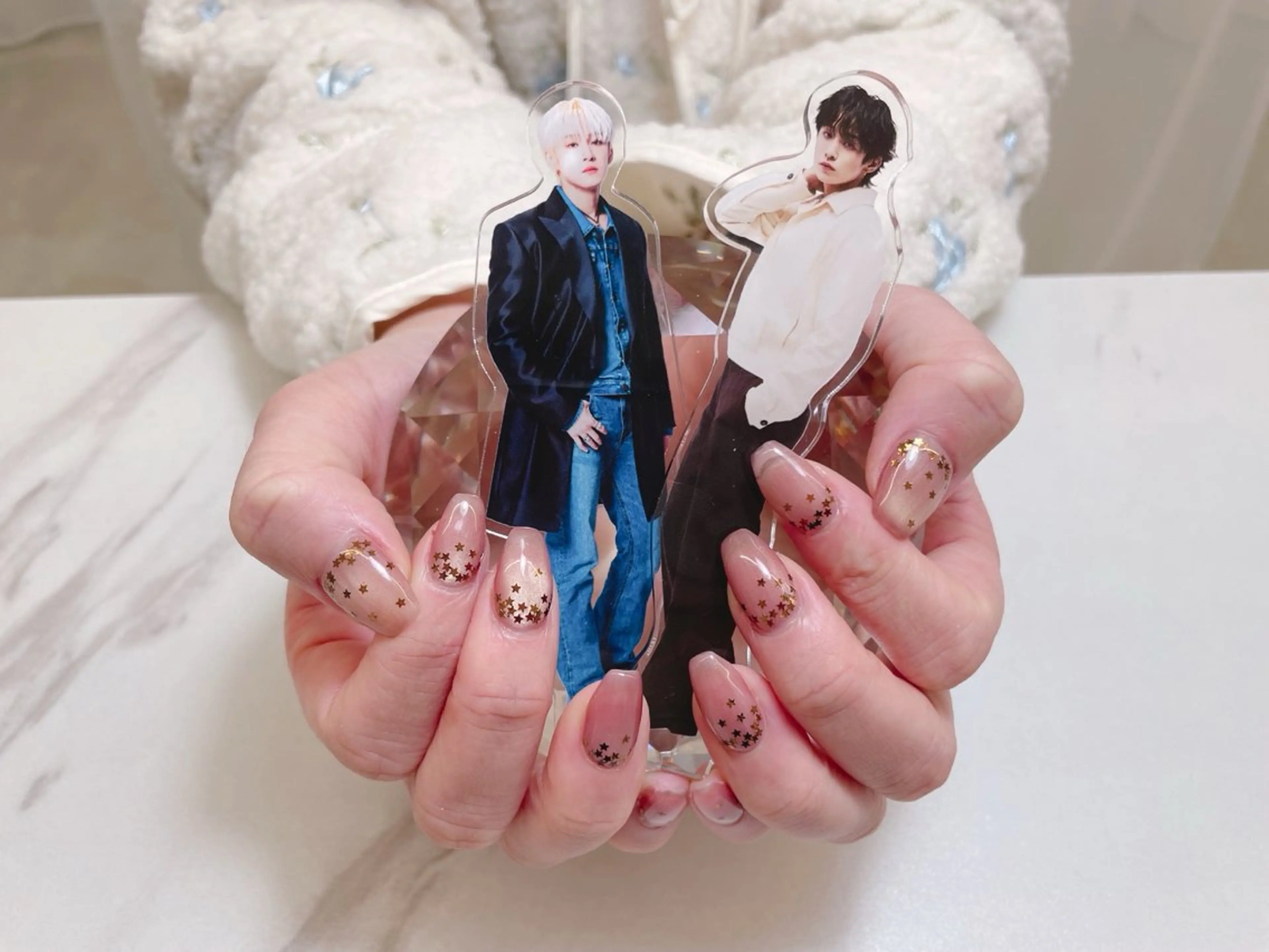 ネイル アートネイル ホログラムネイル マグネットネイル ハンドネイル さき🌼 堺筋本町ネイルサロンのネイルデザイン