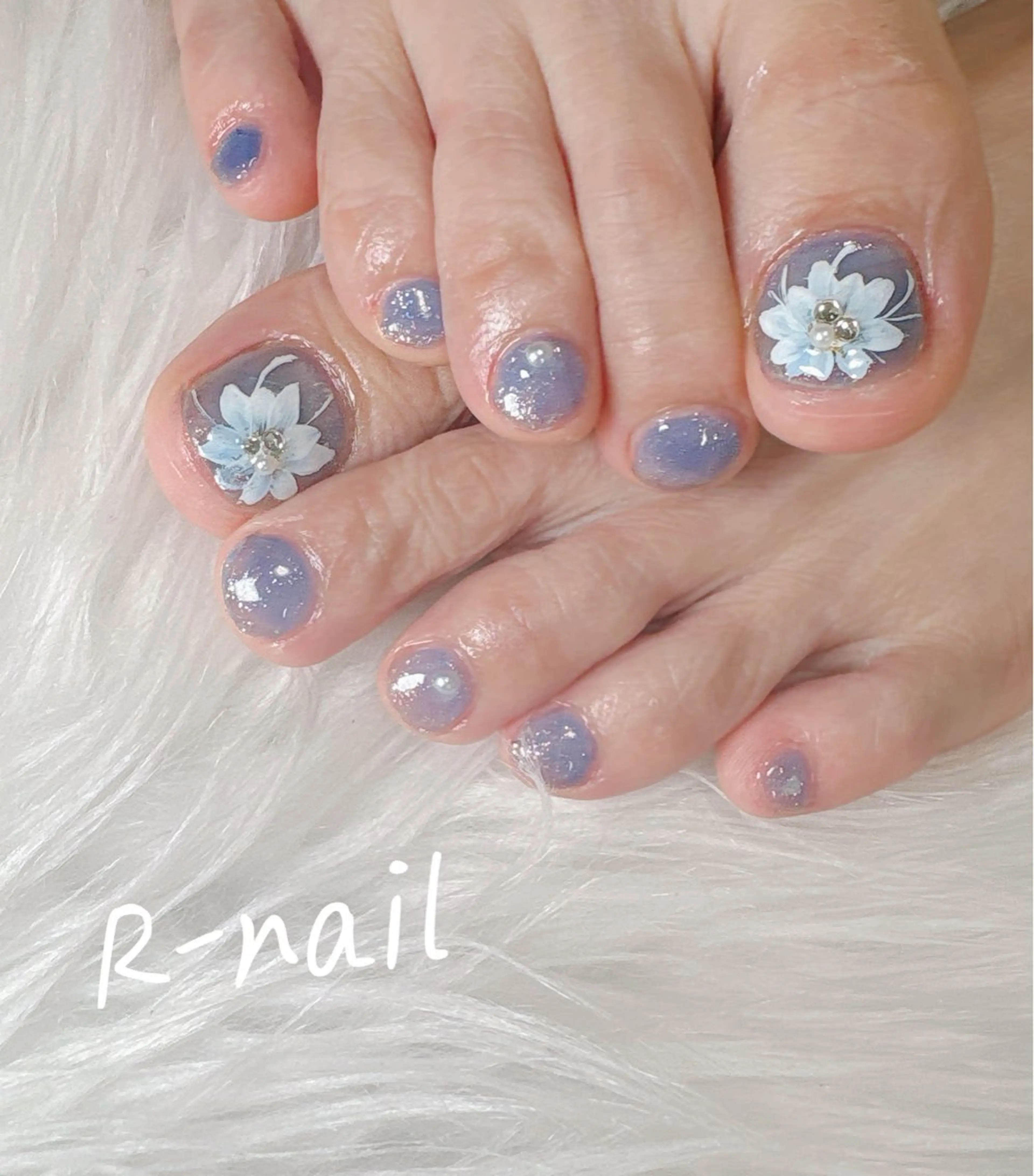 ネイル フットネイル R-nail salonのネイルデザイン