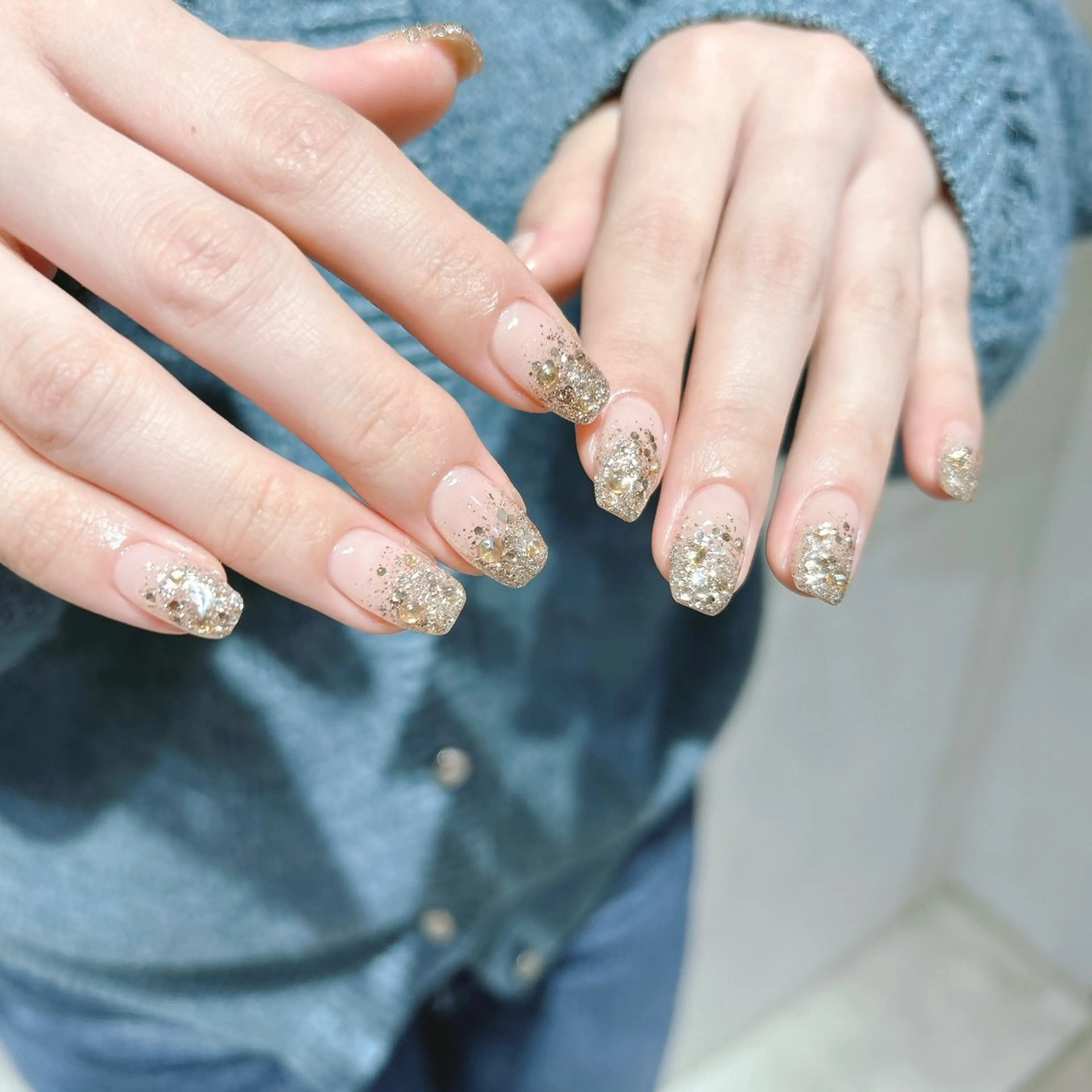 ネイル シンプルネイル junna 金山.東別院.上前津のネイルデザイン