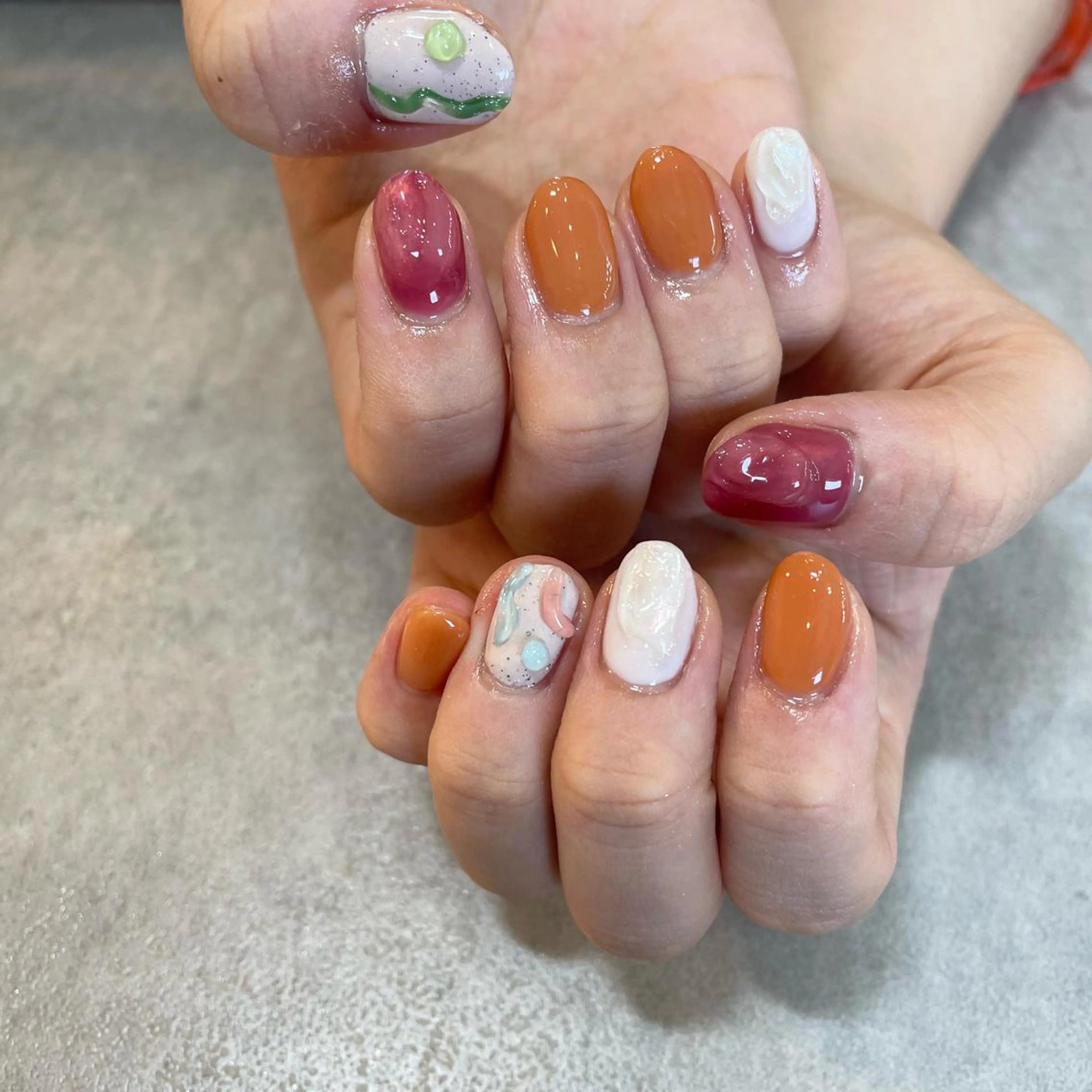 ネイル ぷっくりネイル Nail Salon Gummi.のネイルデザイン