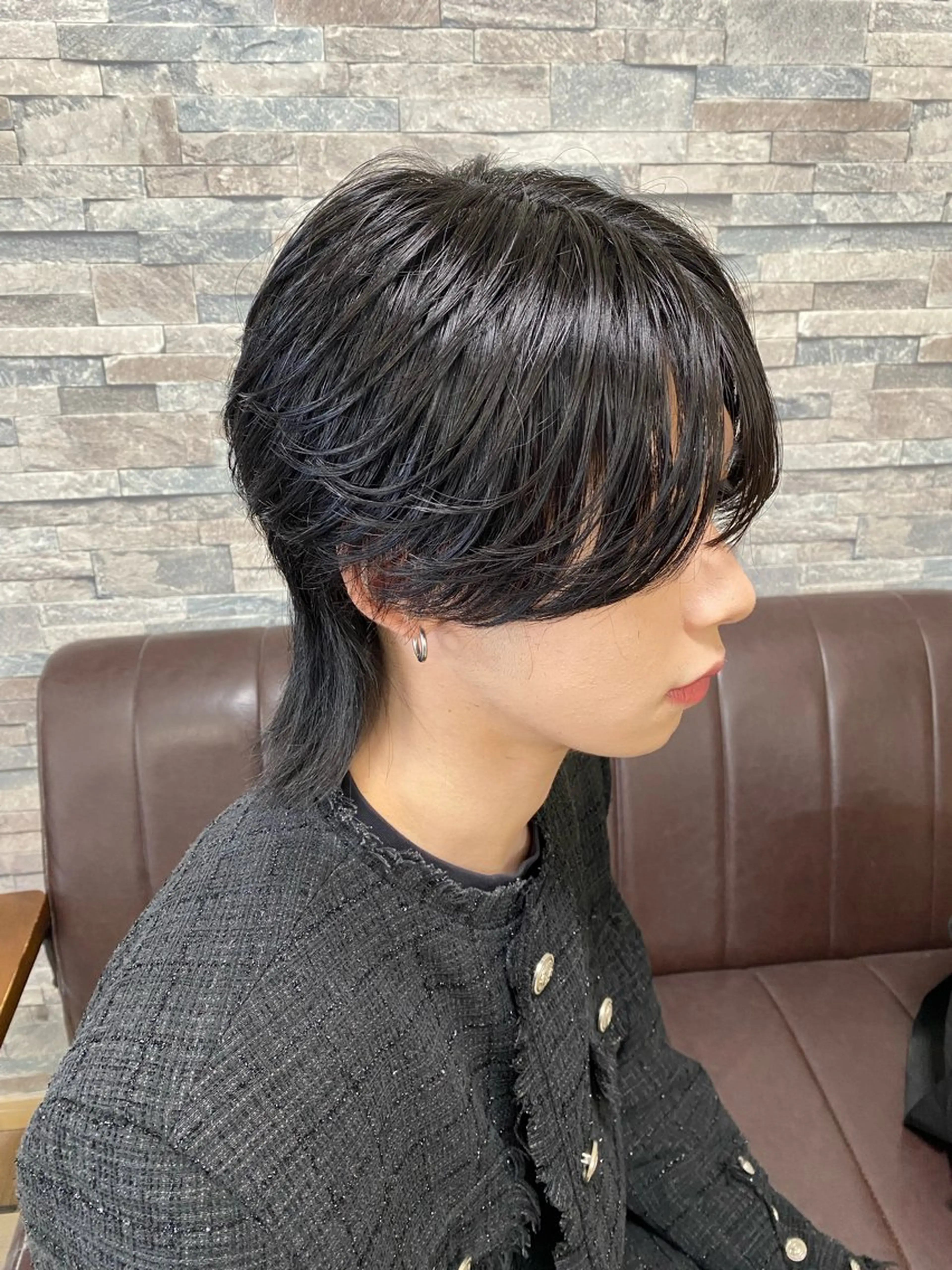 毛量調節カット+セットの写真