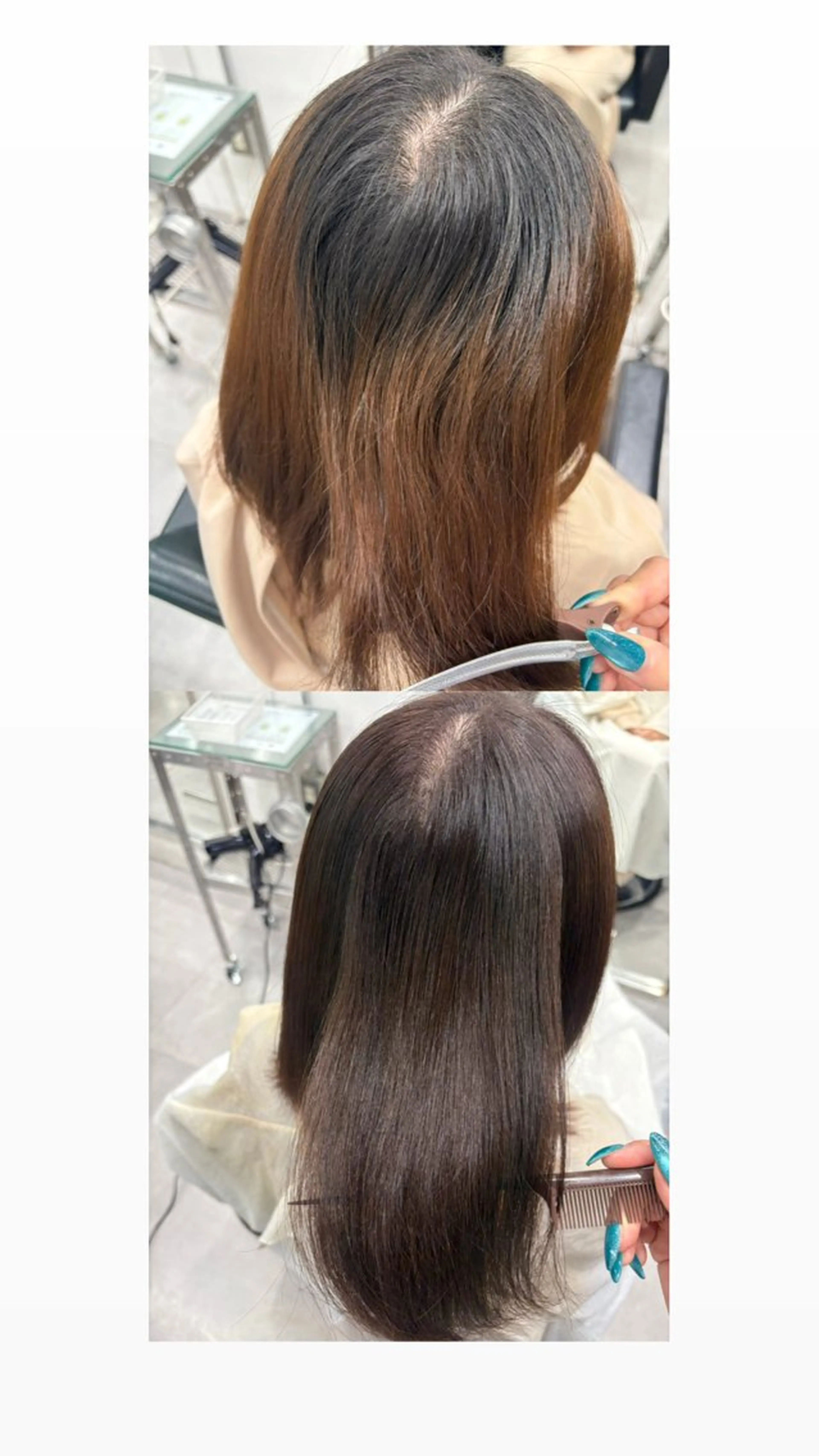 カラー ブラウンカラー ヘアカラー Mi yuのヘアスタイル