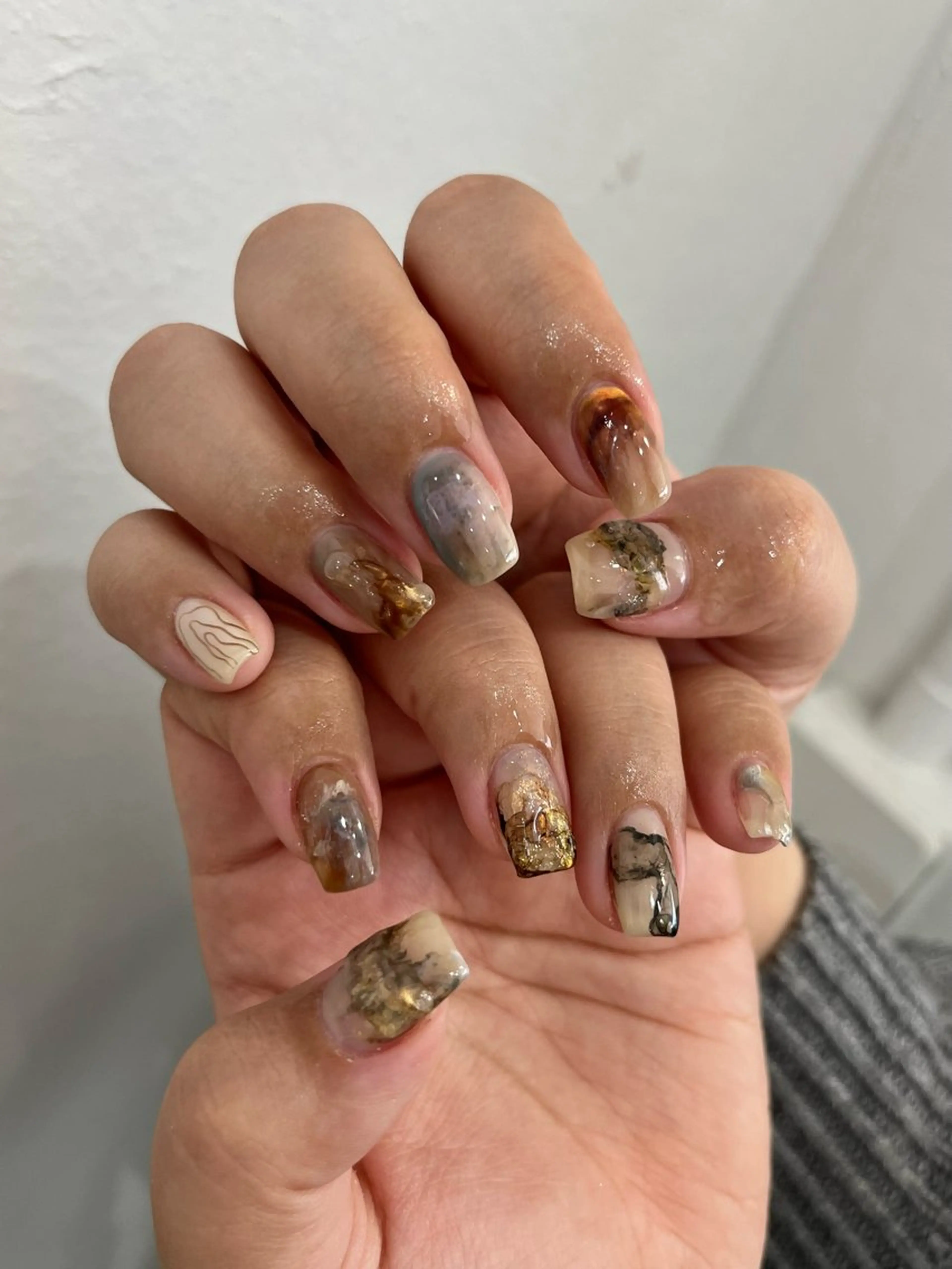 ネイル LETTER_& SAKIのネイルデザイン