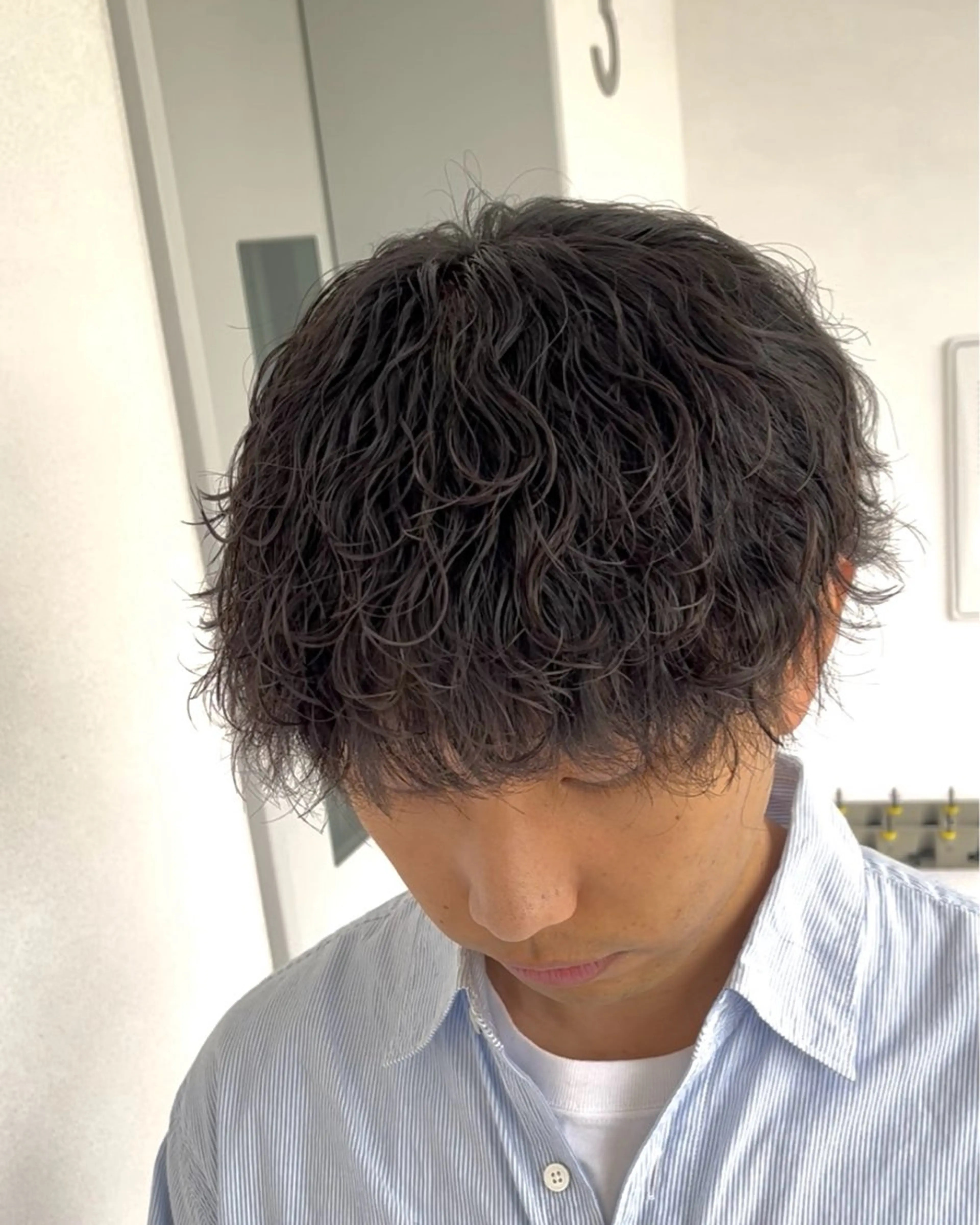 ショート パーマ メンズ 吉田 笙乃のヘアスタイル