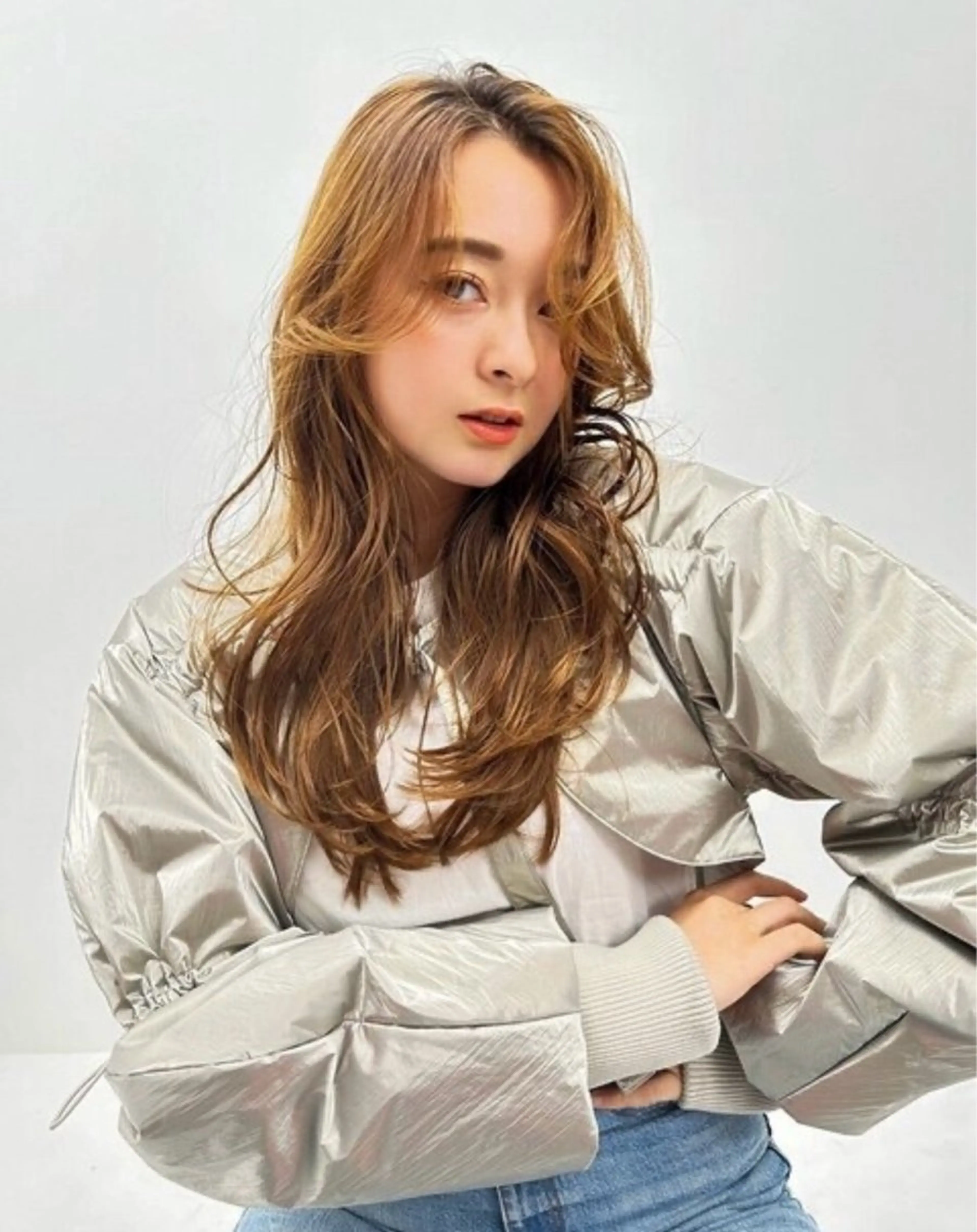 【恋する透明感カラー🩷】カット＋カラー＋カシミヤトリートメント赤みや黄みをおさえた“透明感カラー”で、一気に垢抜け♡の写真