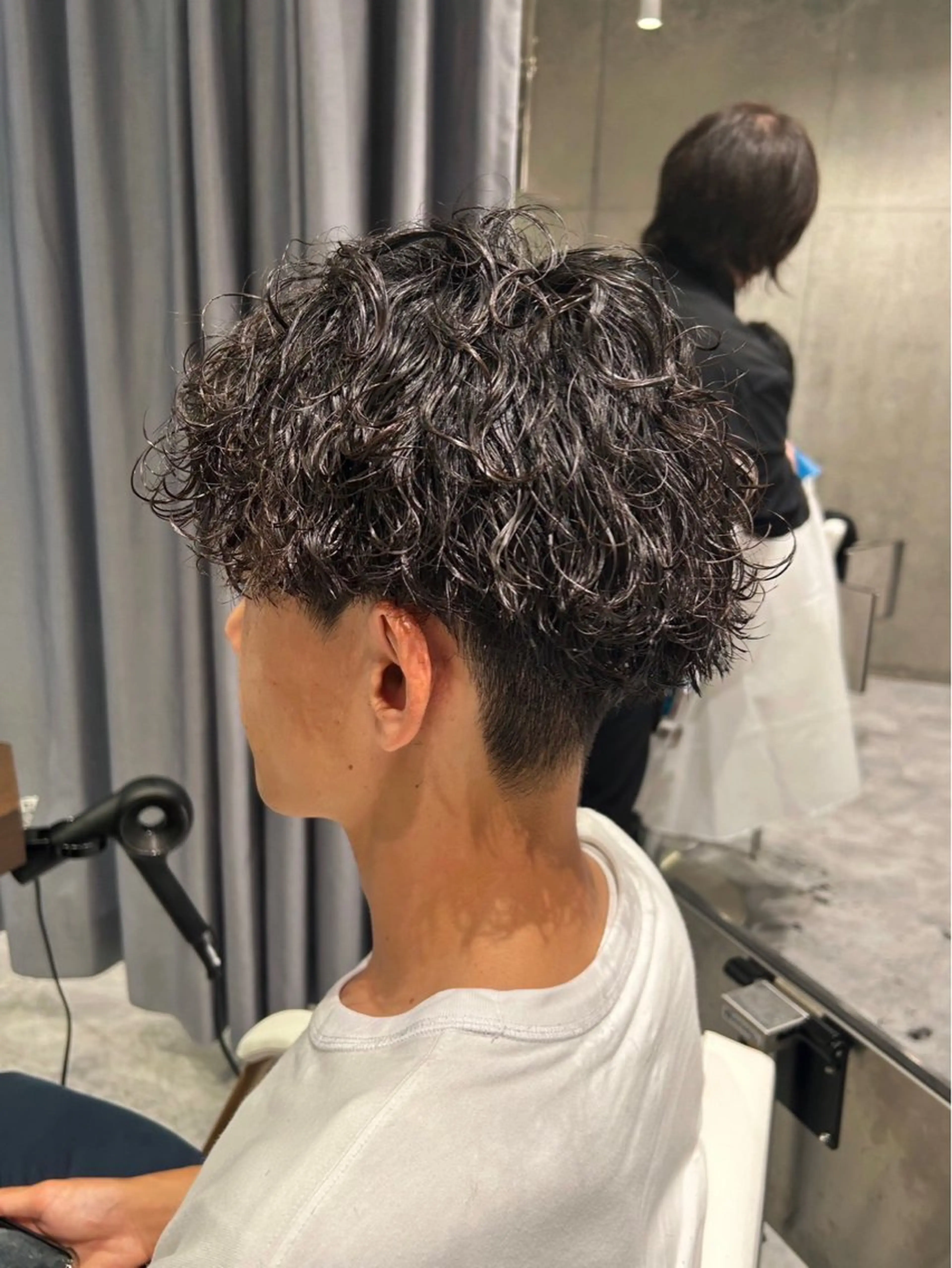 パーマ メンズ Ash 武蔵新城店のヘアスタイル