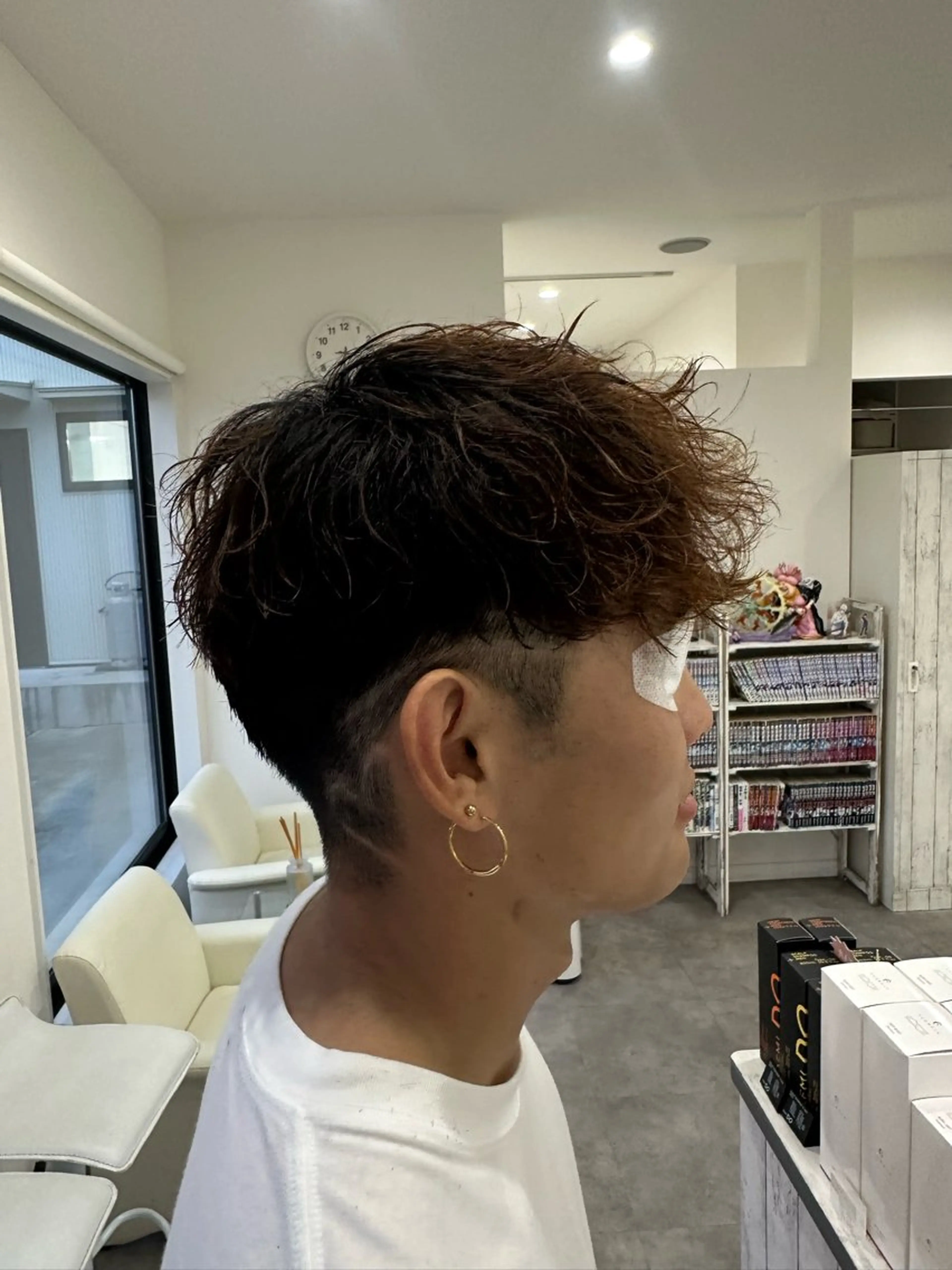 メンズ マッシュ カット メンズ専門美容師／ メンズパーマ／森口のヘアスタイル