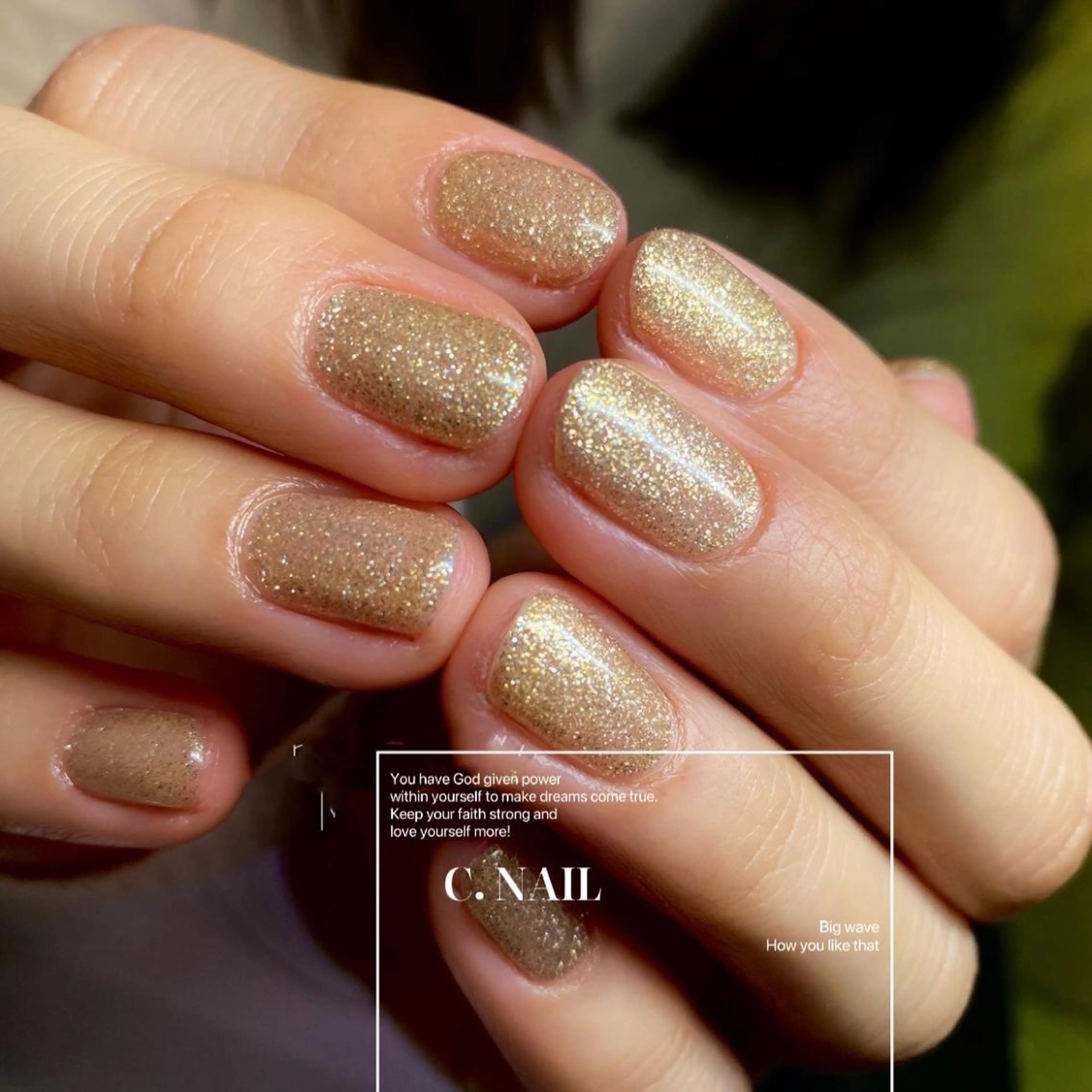 ネイル フットネイル フレンチネイル ジェルネイル キラキラネイル マグネットネイル C.Nail &Eye筑紫駅のネイルデザイン