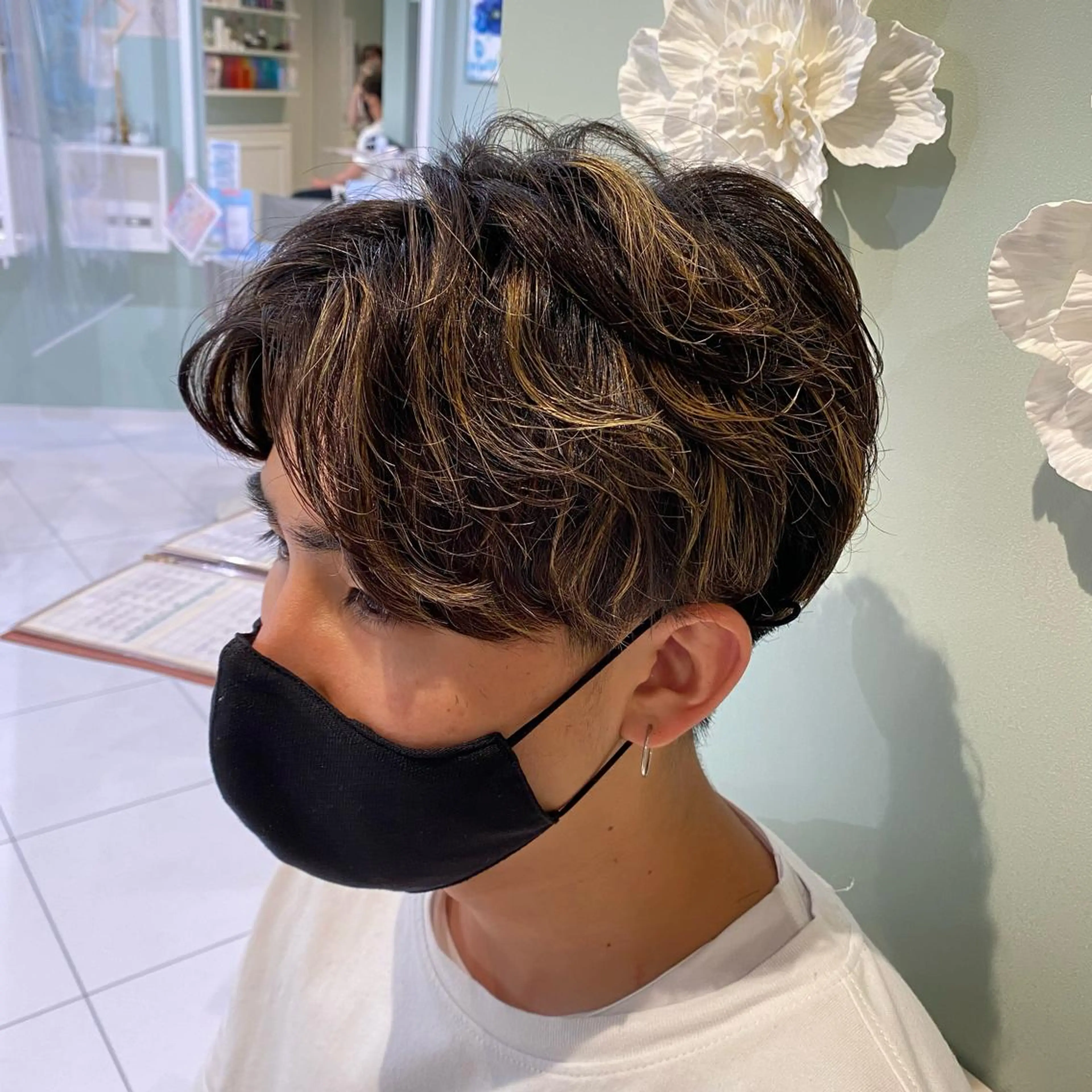 メンズ メンズパーマ 長井 麻帆のヘアスタイル