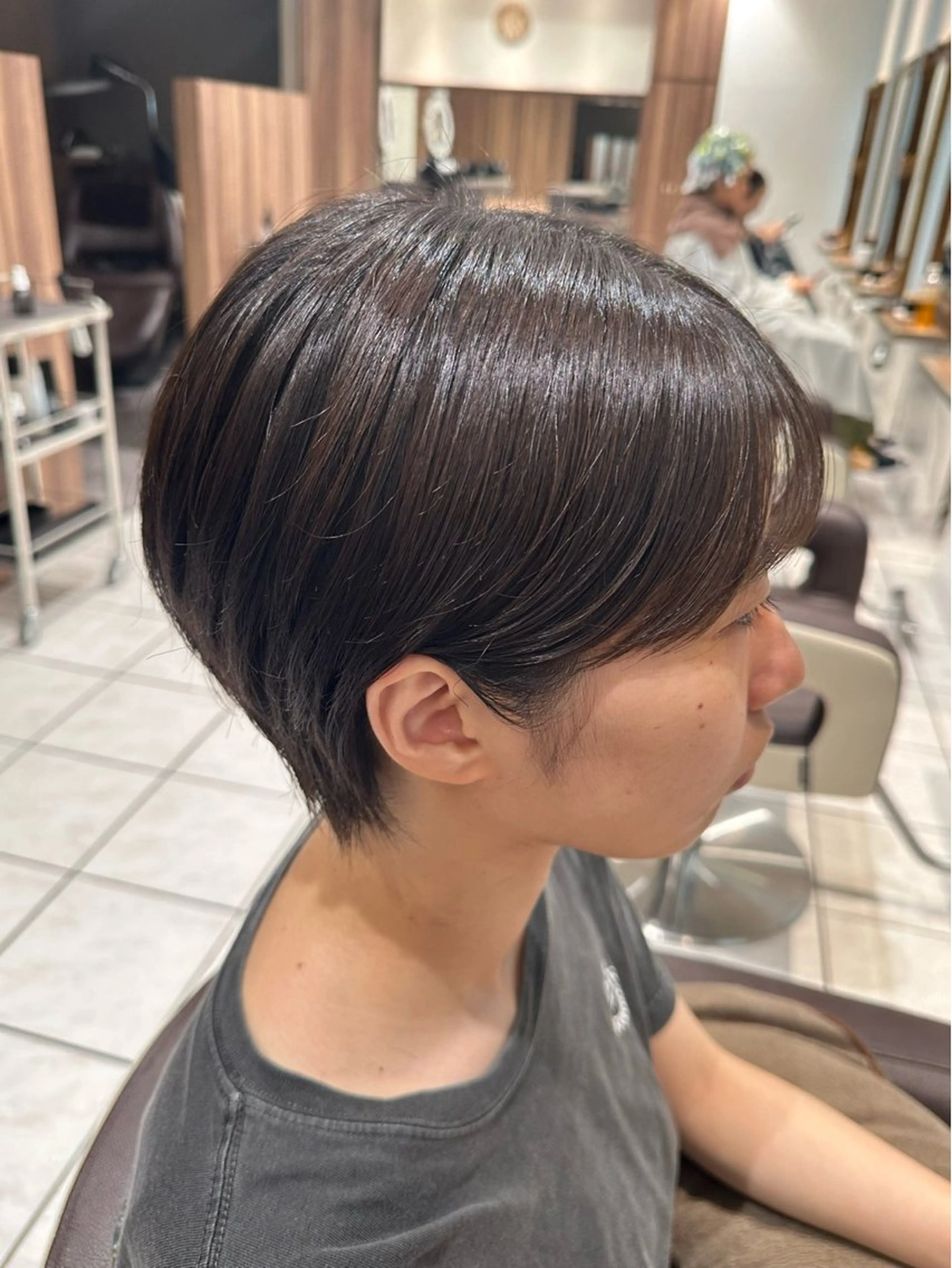 ショート 🌕ダブルカラー/ ハイトーン/松本🌕のヘアスタイル