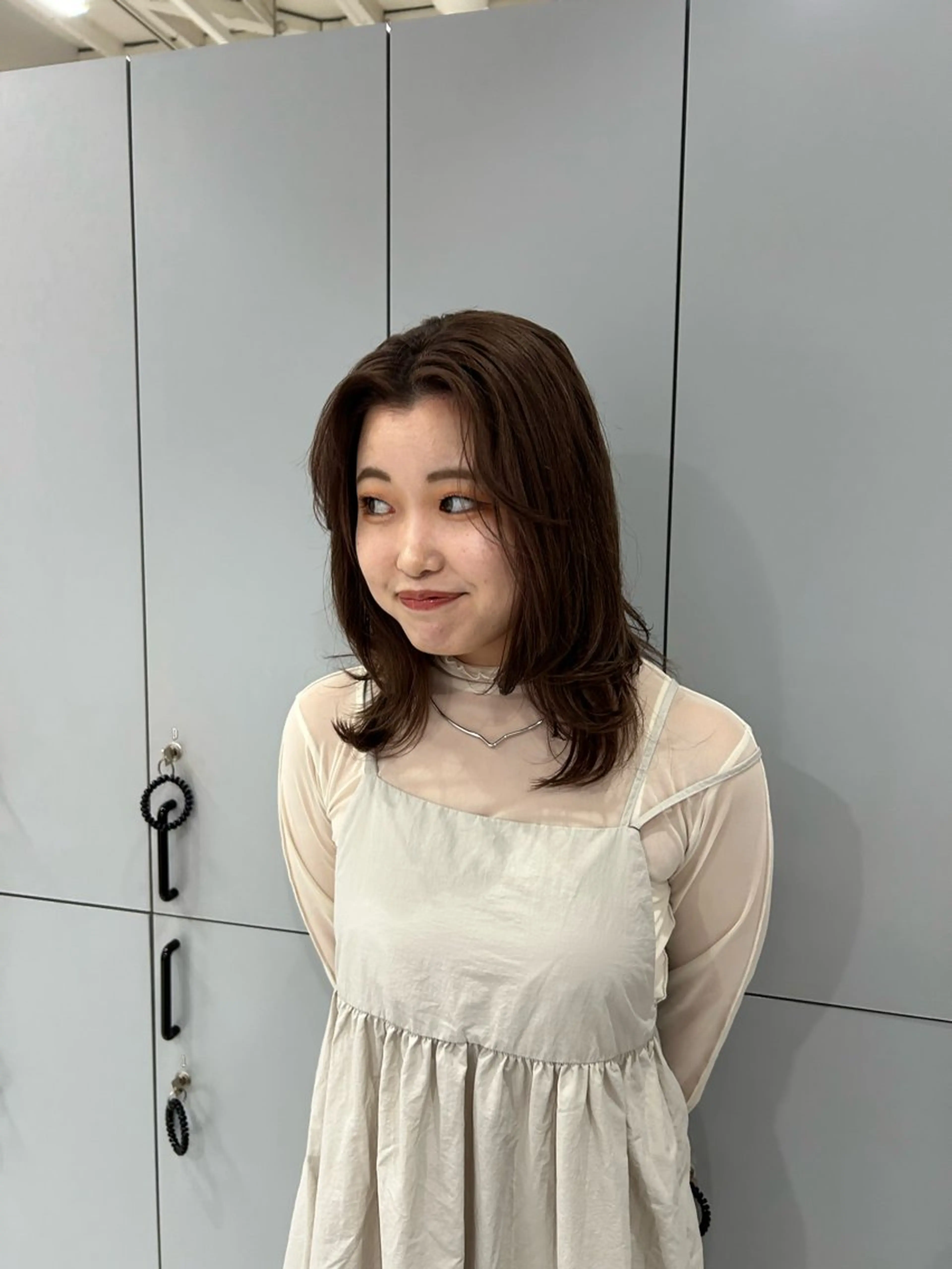 セミロング hana _のヘアスタイル