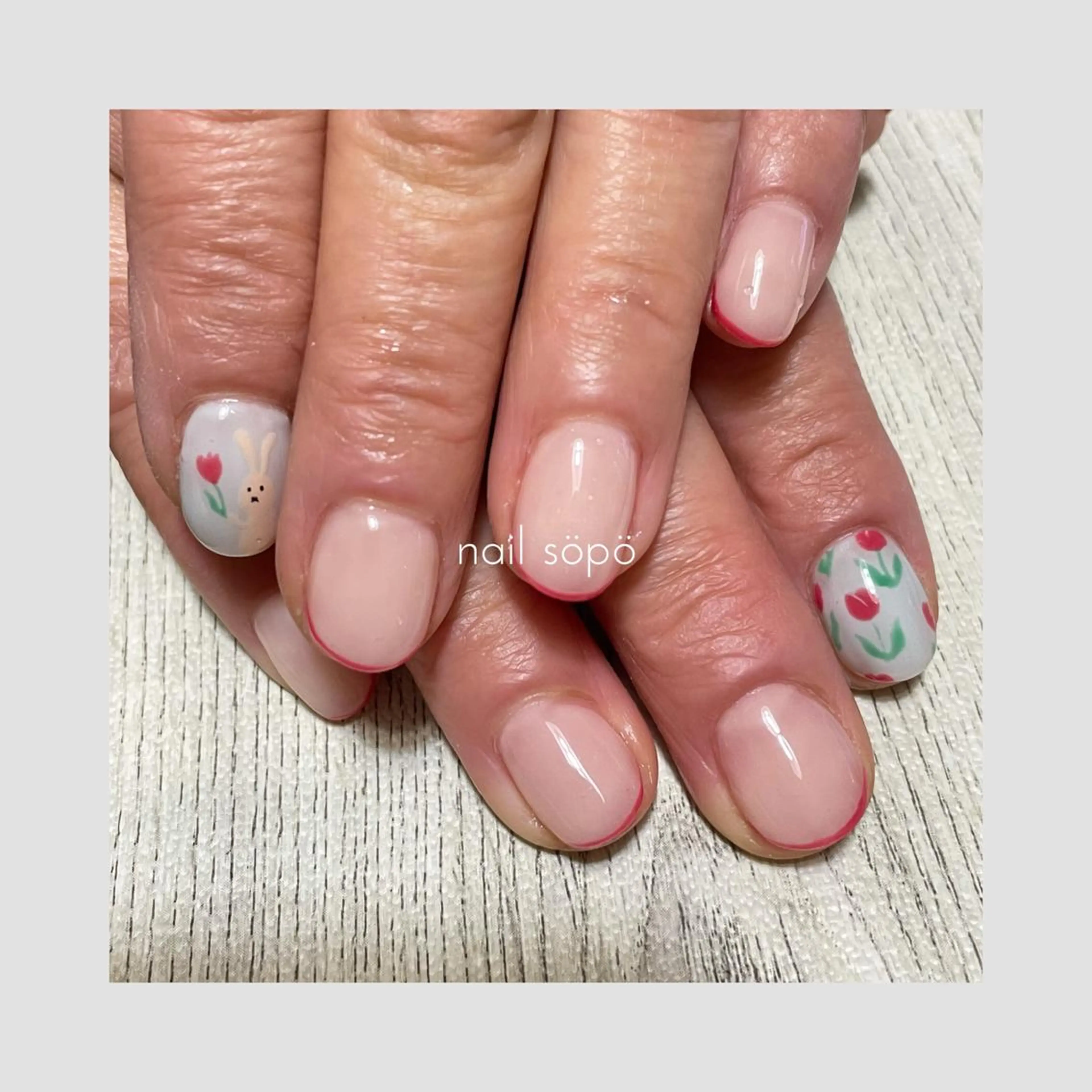 ネイル 自由が丘✳︎奥沢 nail söpöのネイルデザイン