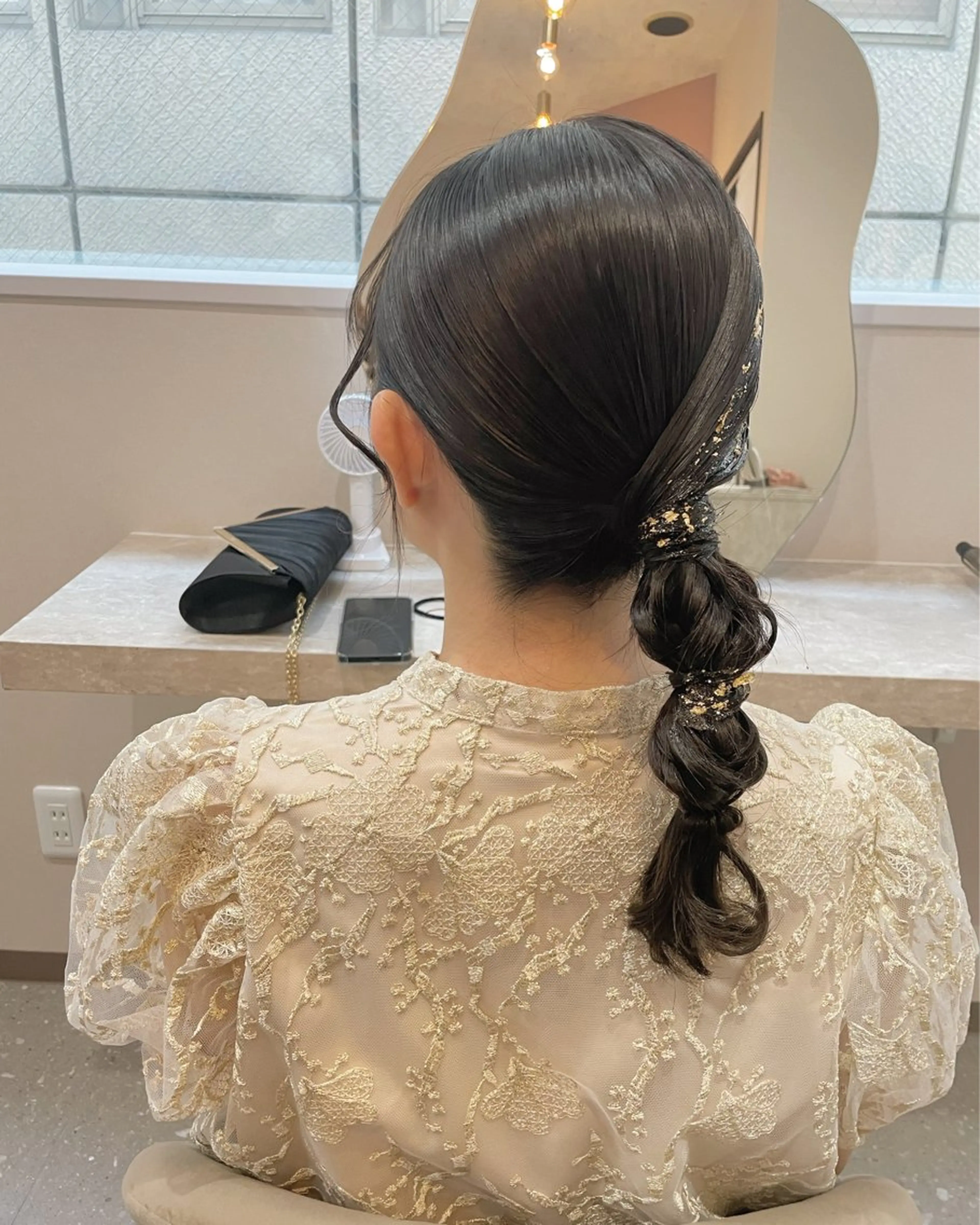 セミロング ヘアアレンジ Mila chihiroのヘアスタイル