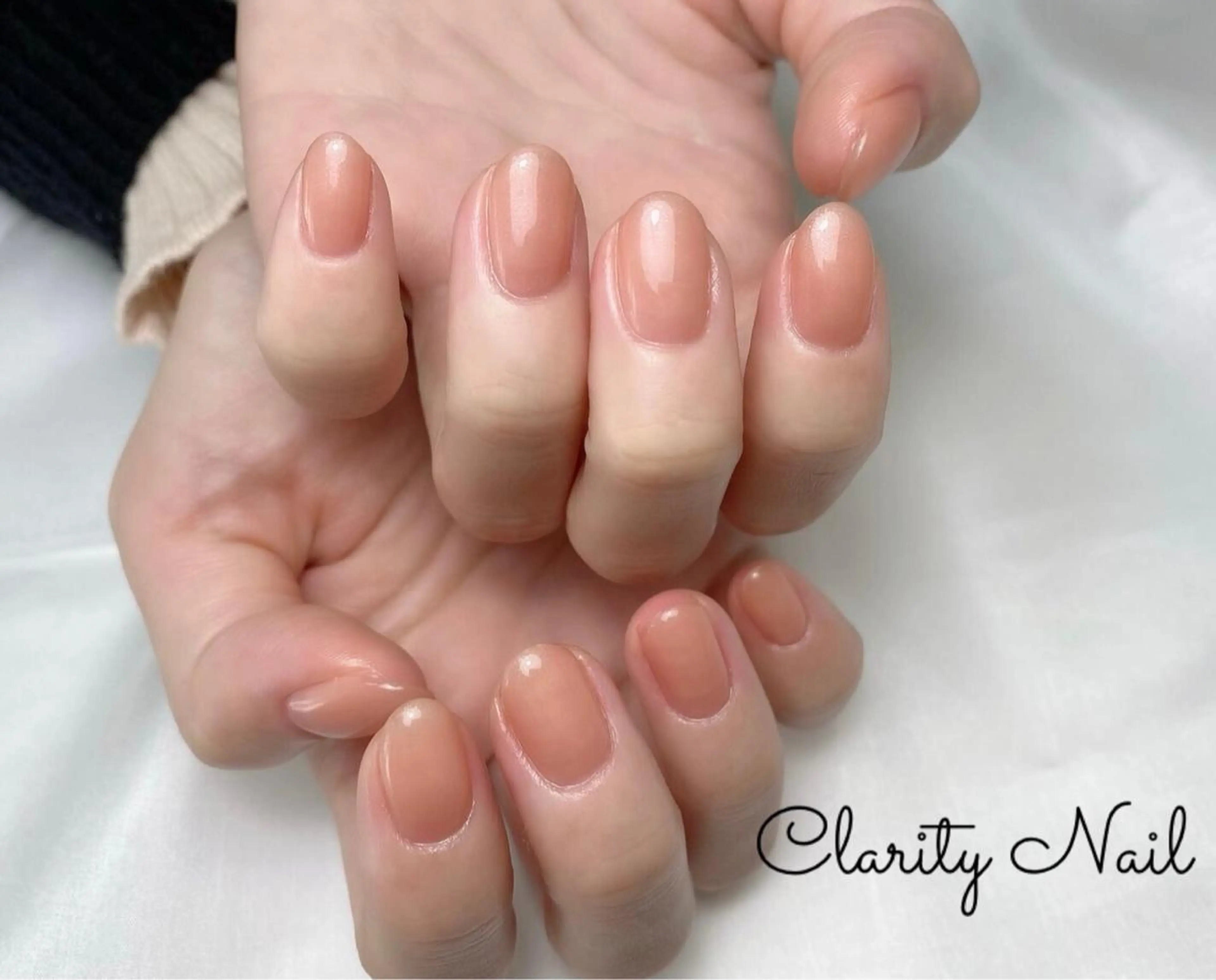 ネイル ワンカラーネイル ハンドネイル Clarity Nailのネイルデザイン