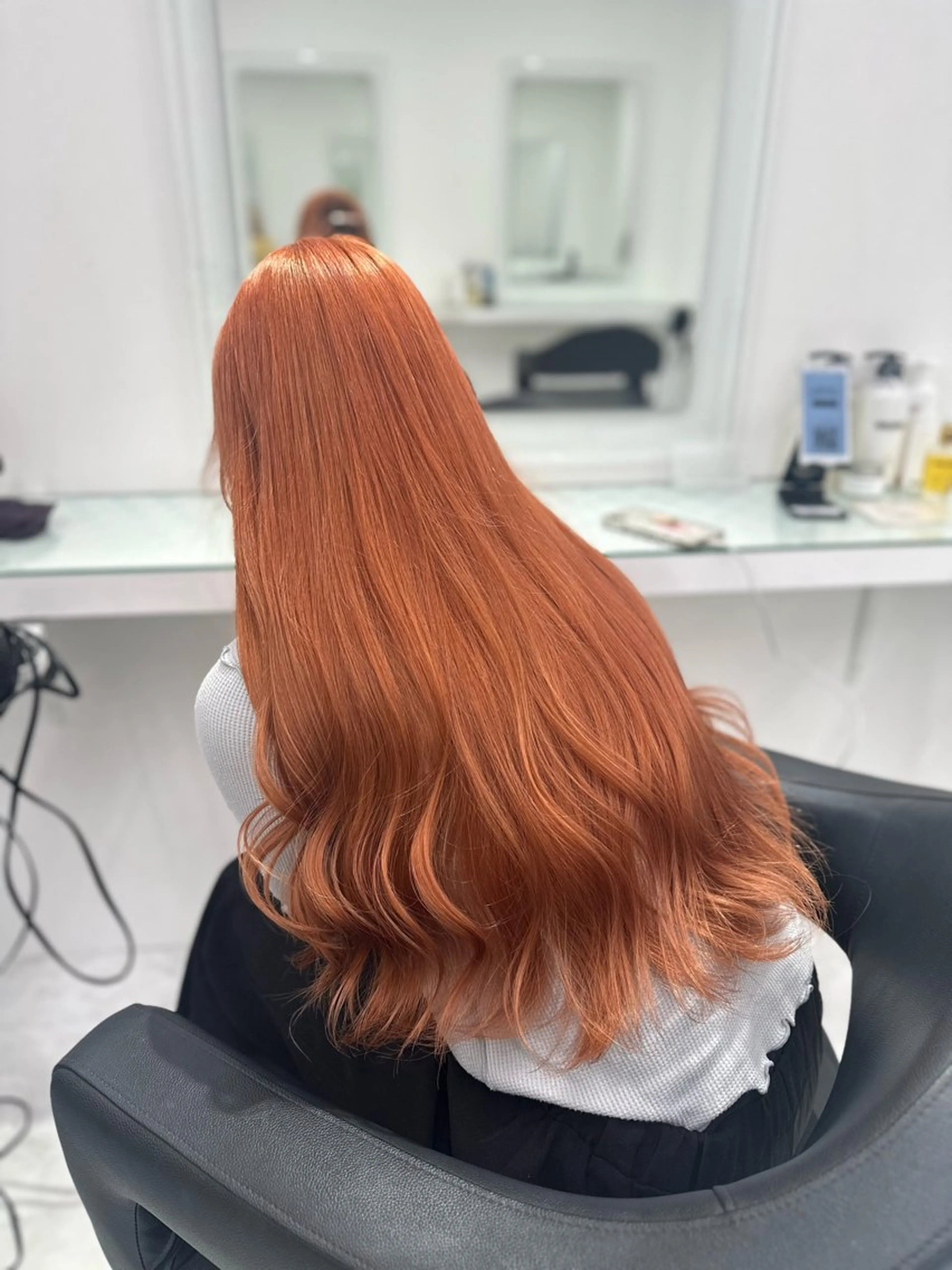ロング カラー ヘアカラー トリートメント ヘッドスパ ヘアセット ❄最強かわいいカラー ❄️MINA❄️のヘアスタイル