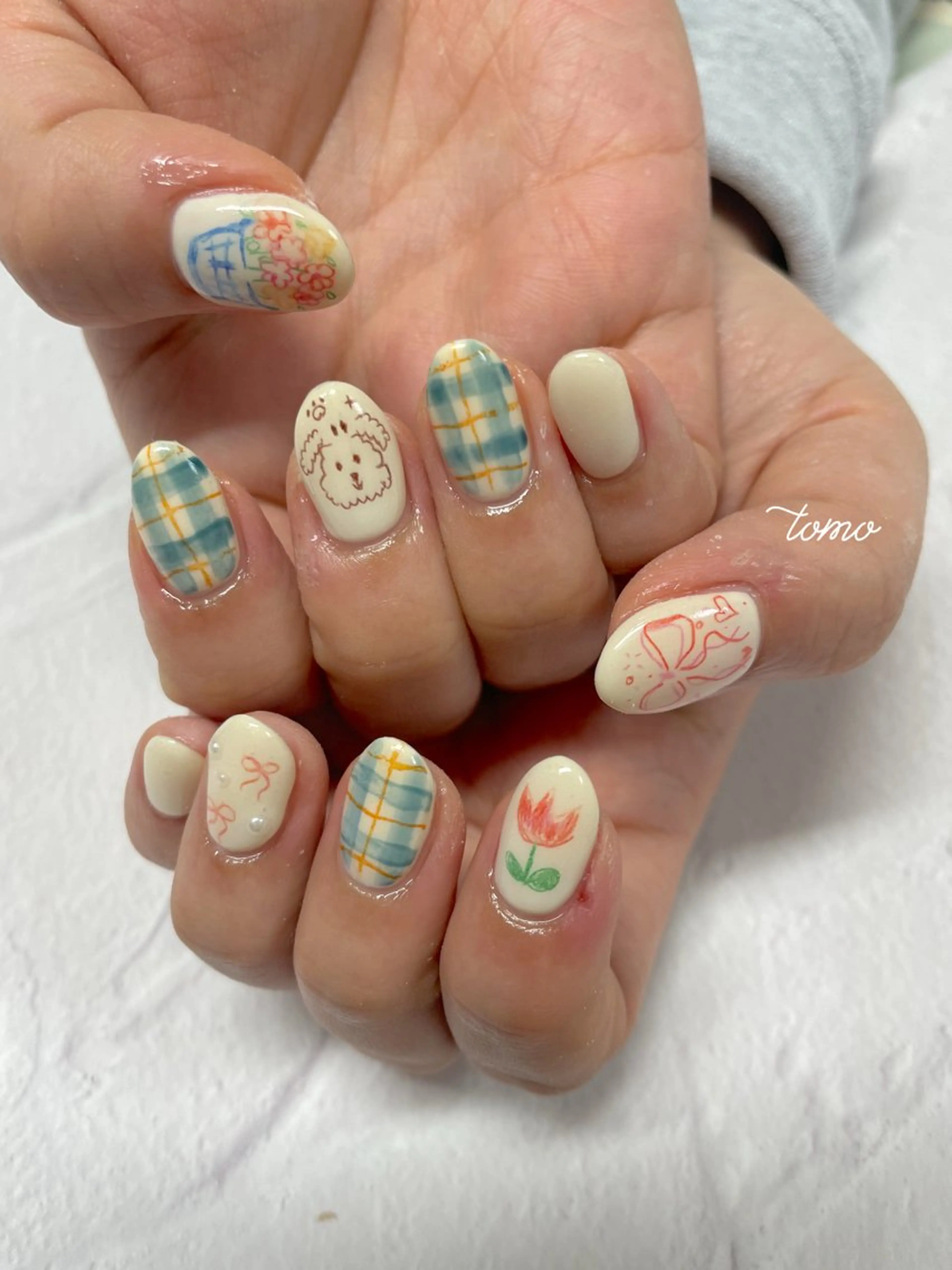 ネイル ハンドネイル nailist TOMOのネイルデザイン