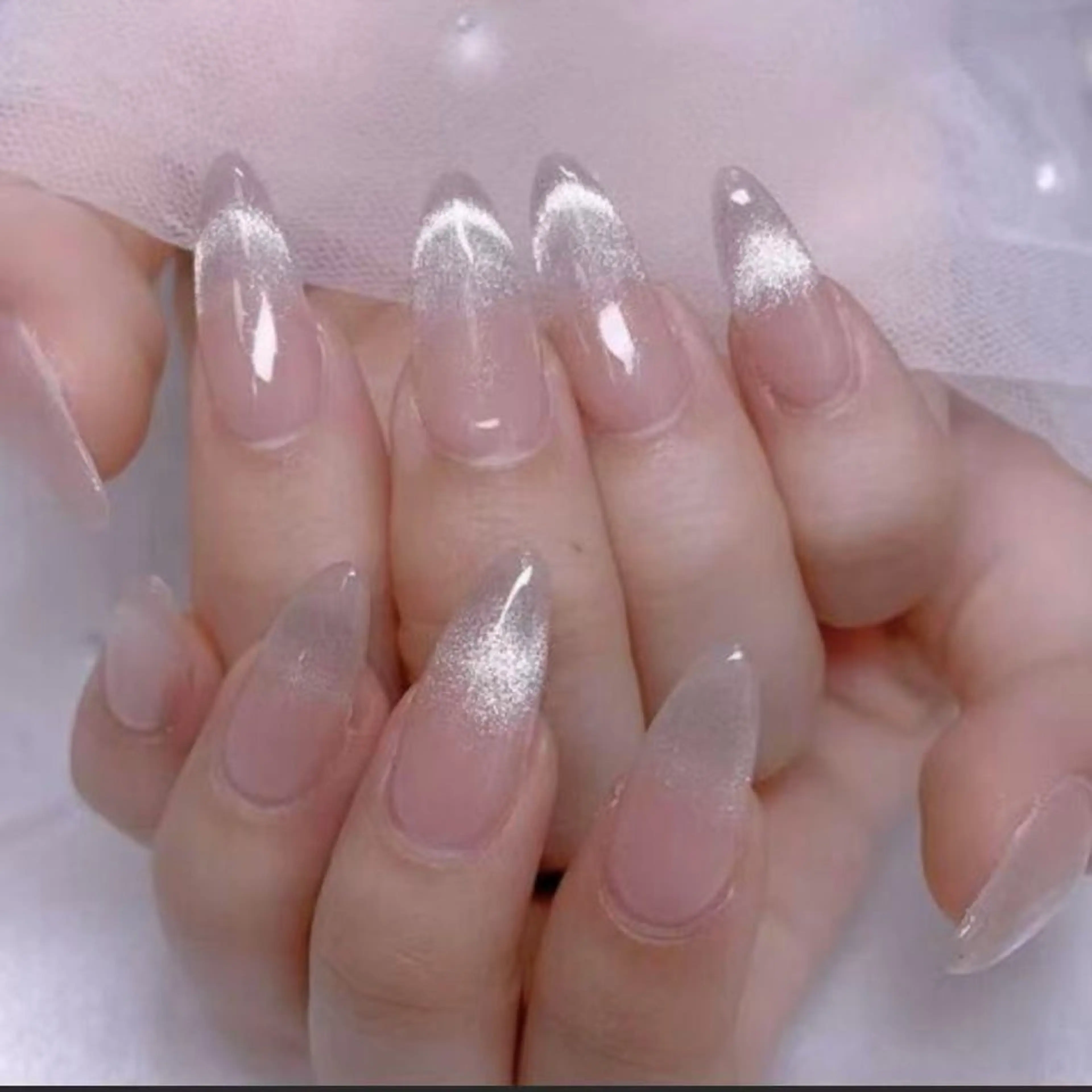 《チップスカルプ》🌸超人気🌸カラー限定マグネットフレンチ　¥10990⇒¥8990¥8,990の写真