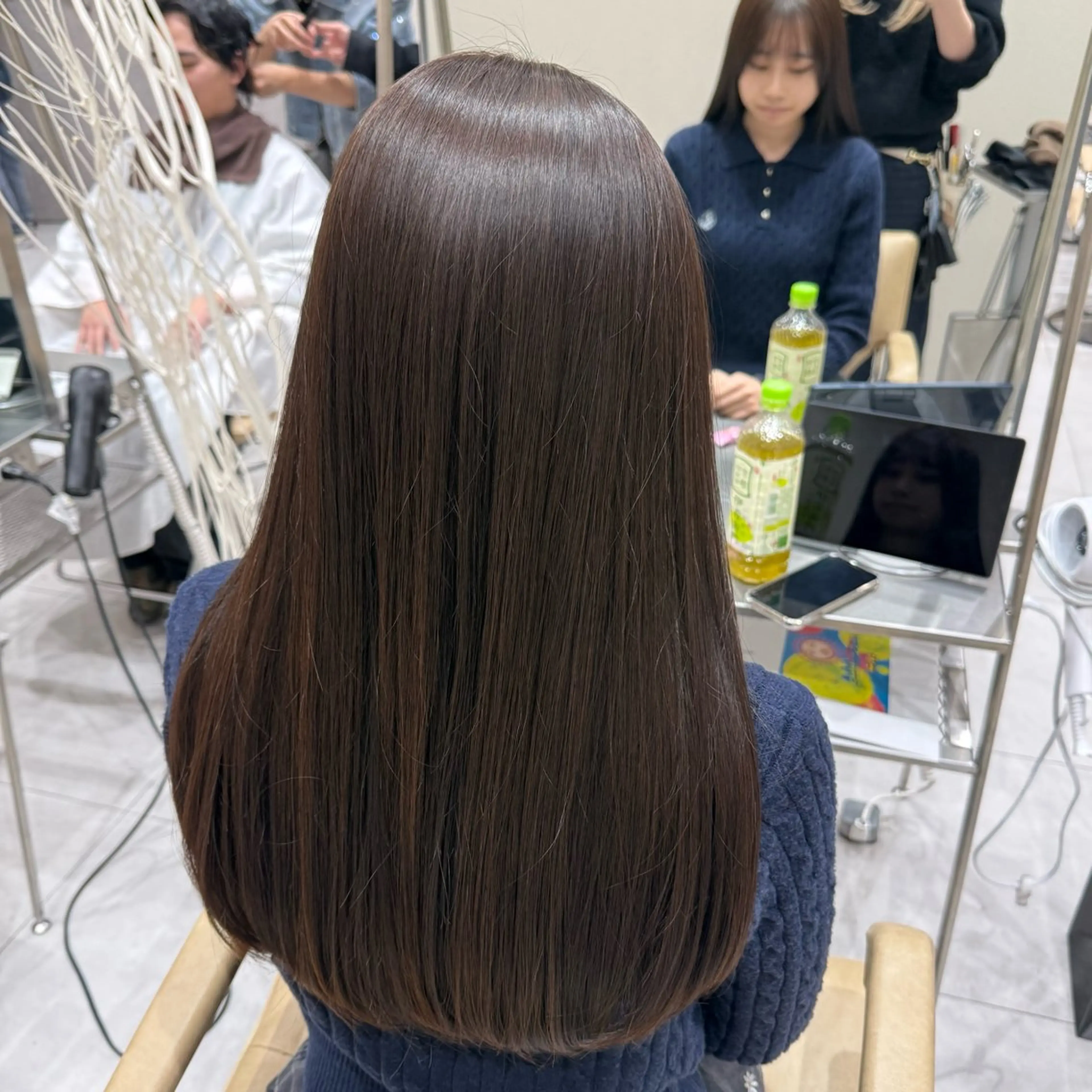 ✂️カット➕透明感カラー🥣🩵の写真