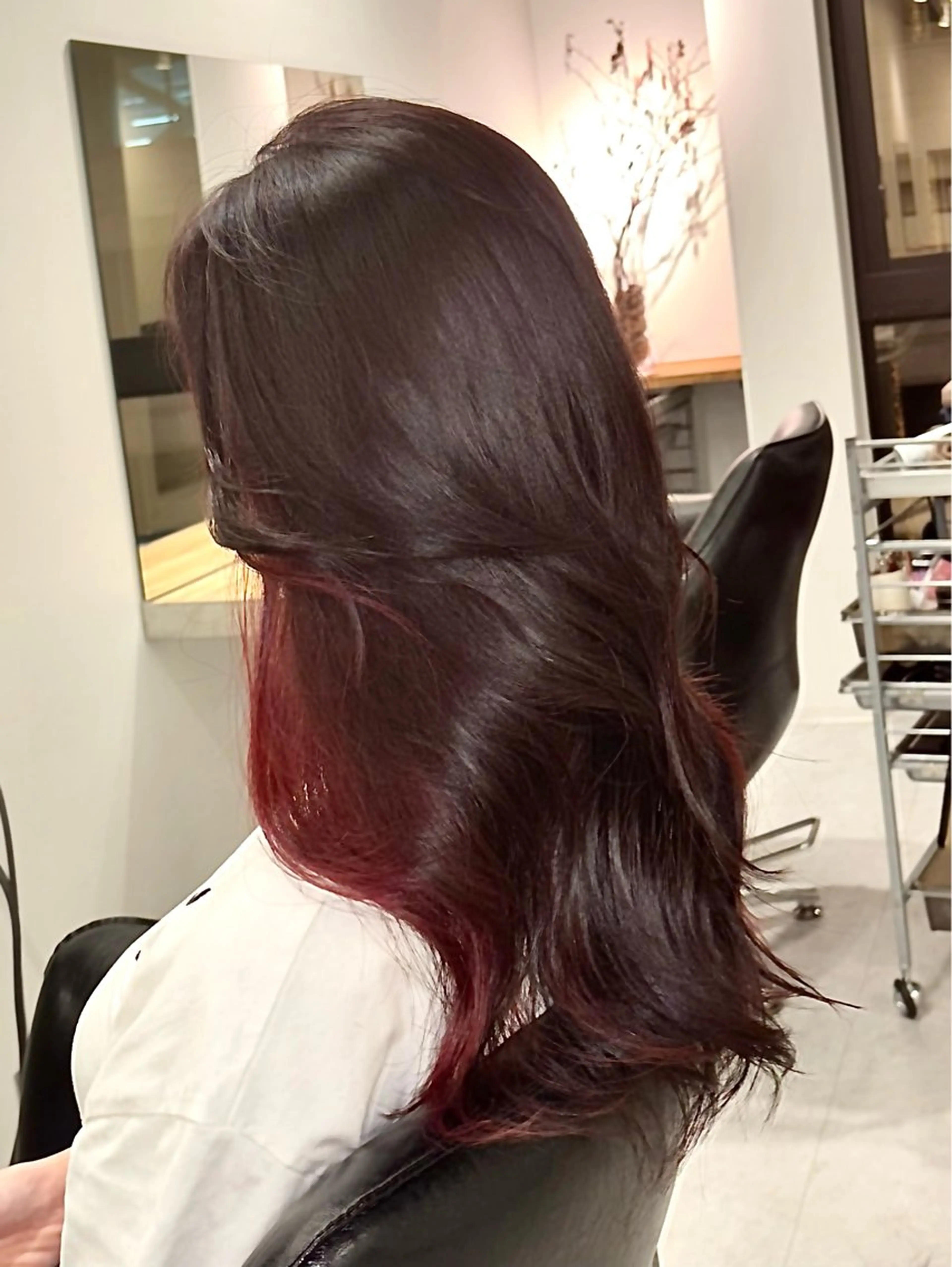 ロング ヘアカラー 久次米 智人のヘアスタイル