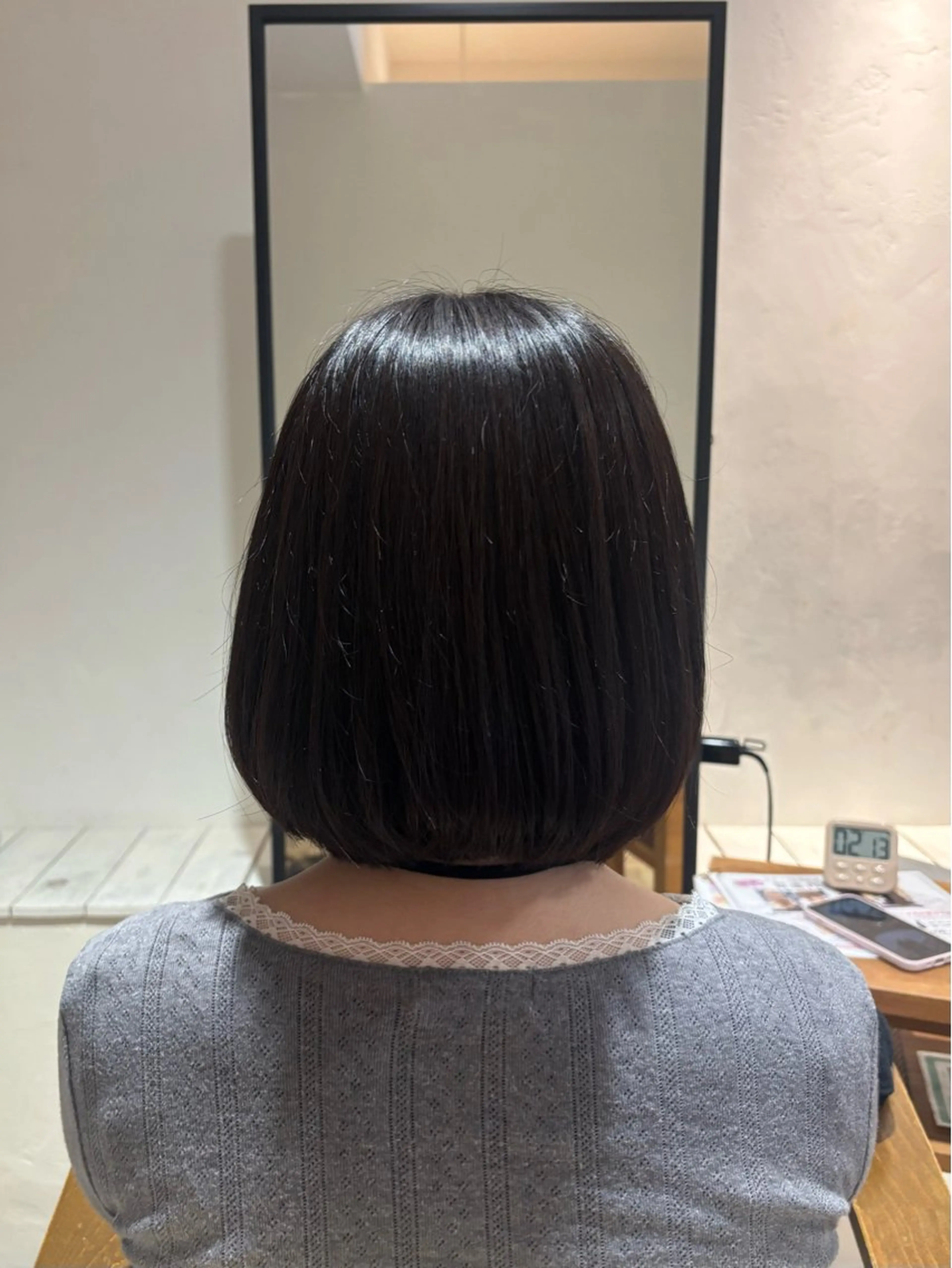 ショート ボブ hinano/ 梅田 カットモデルのヘアスタイル