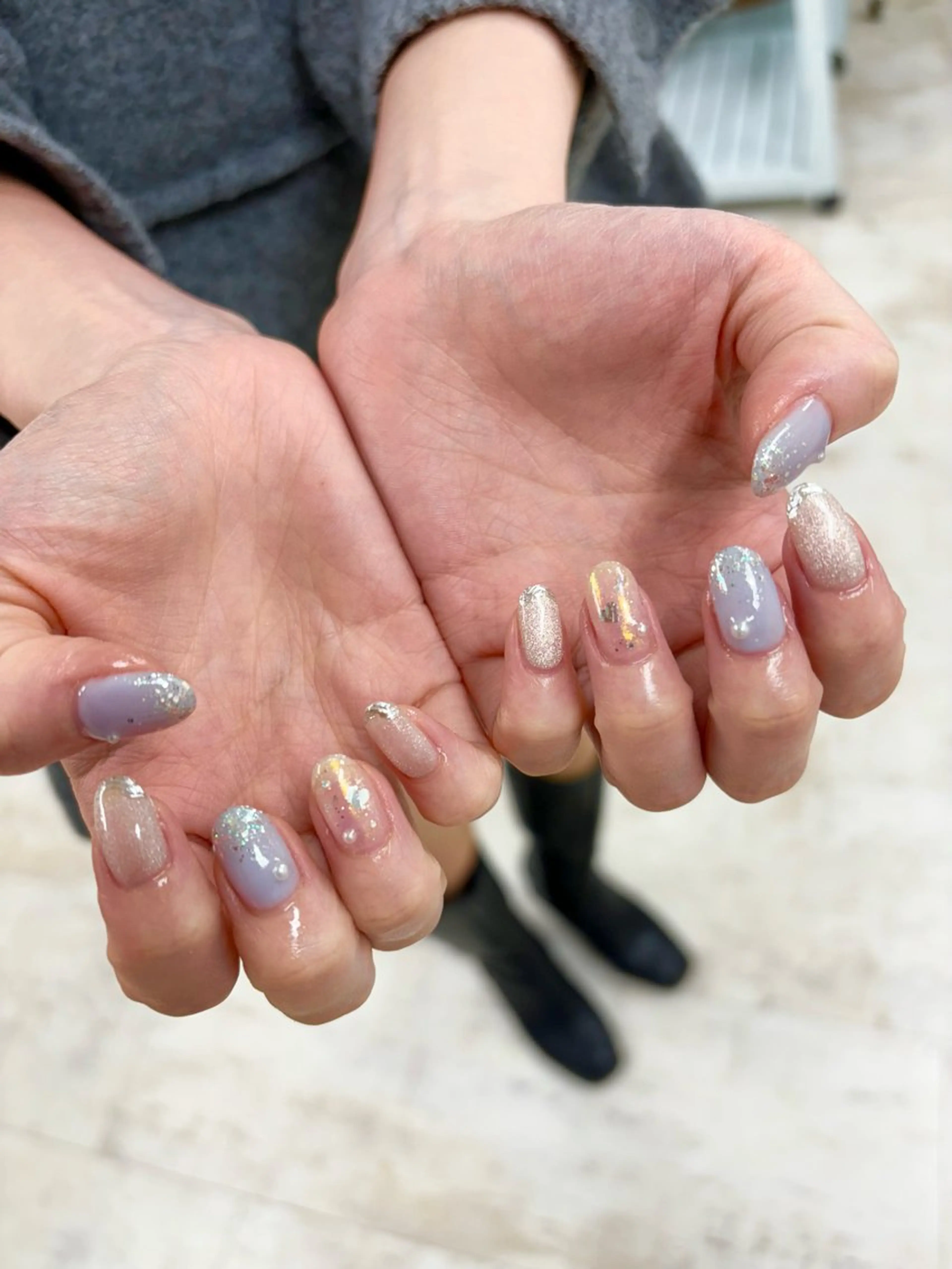 ネイル 吉田 里菜のネイルデザイン